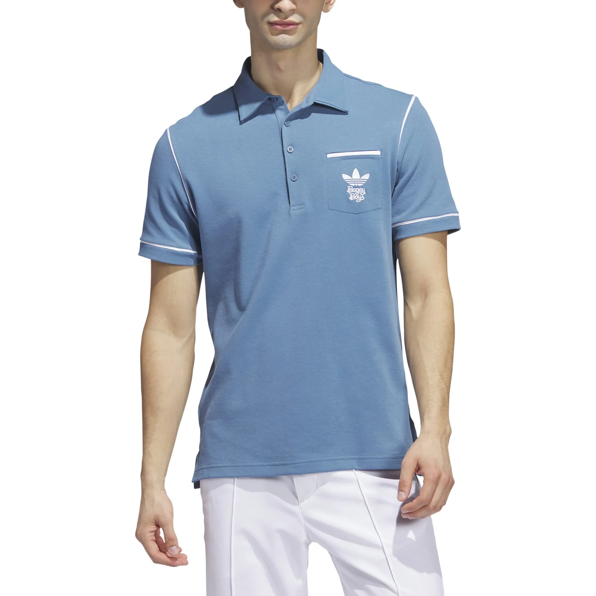 Adidas x Bogey Boys Mens Polo Shirt - Image 2