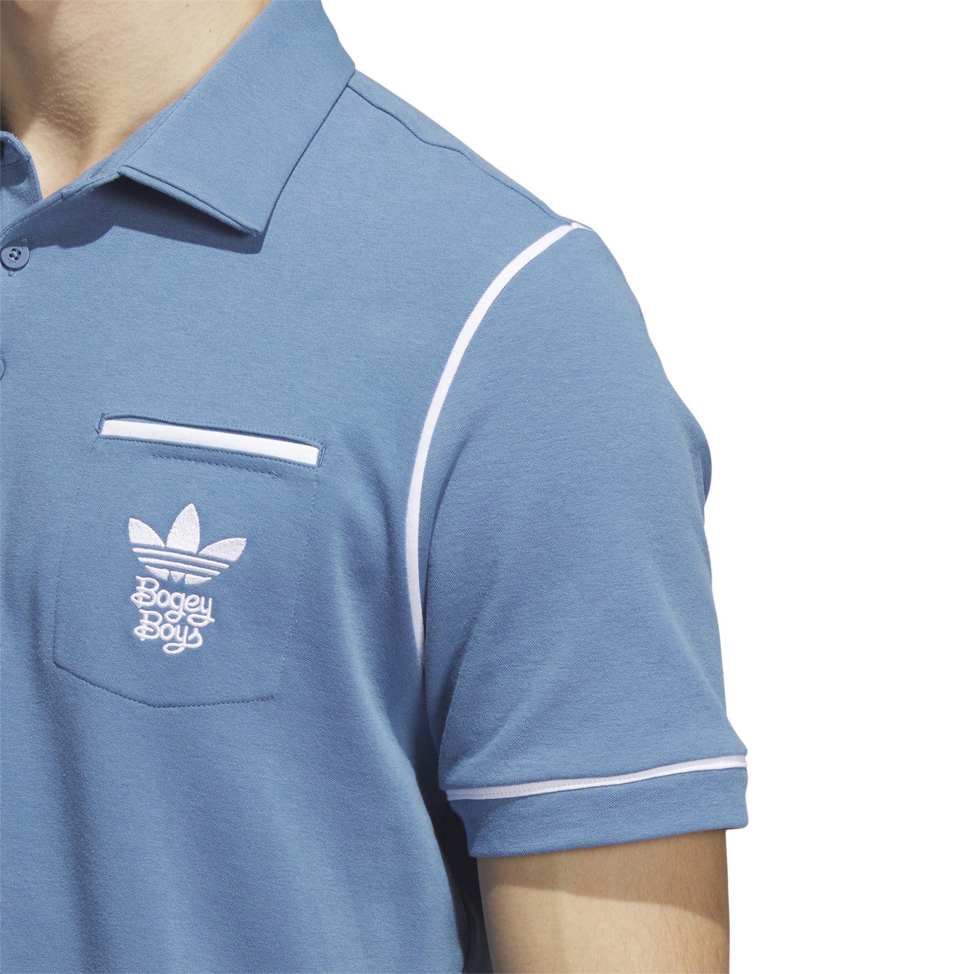 Adidas x Bogey Boys Mens Polo Shirt - Image 4