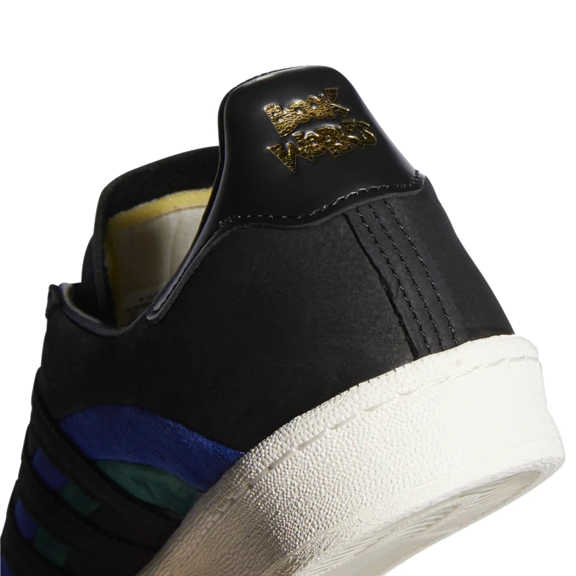 Adidas Mens Campus 80 Bookworks Shoes 'Core Black' - Image 4