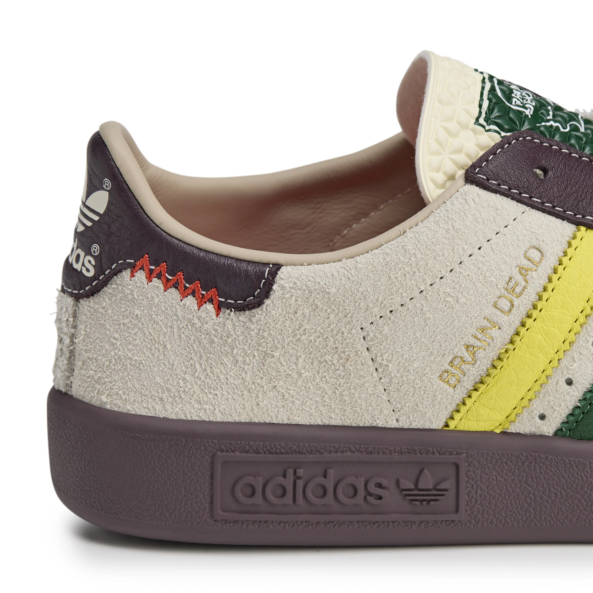 Adidas x Brain Dead Mens Forest Hills Shoes - Image 4