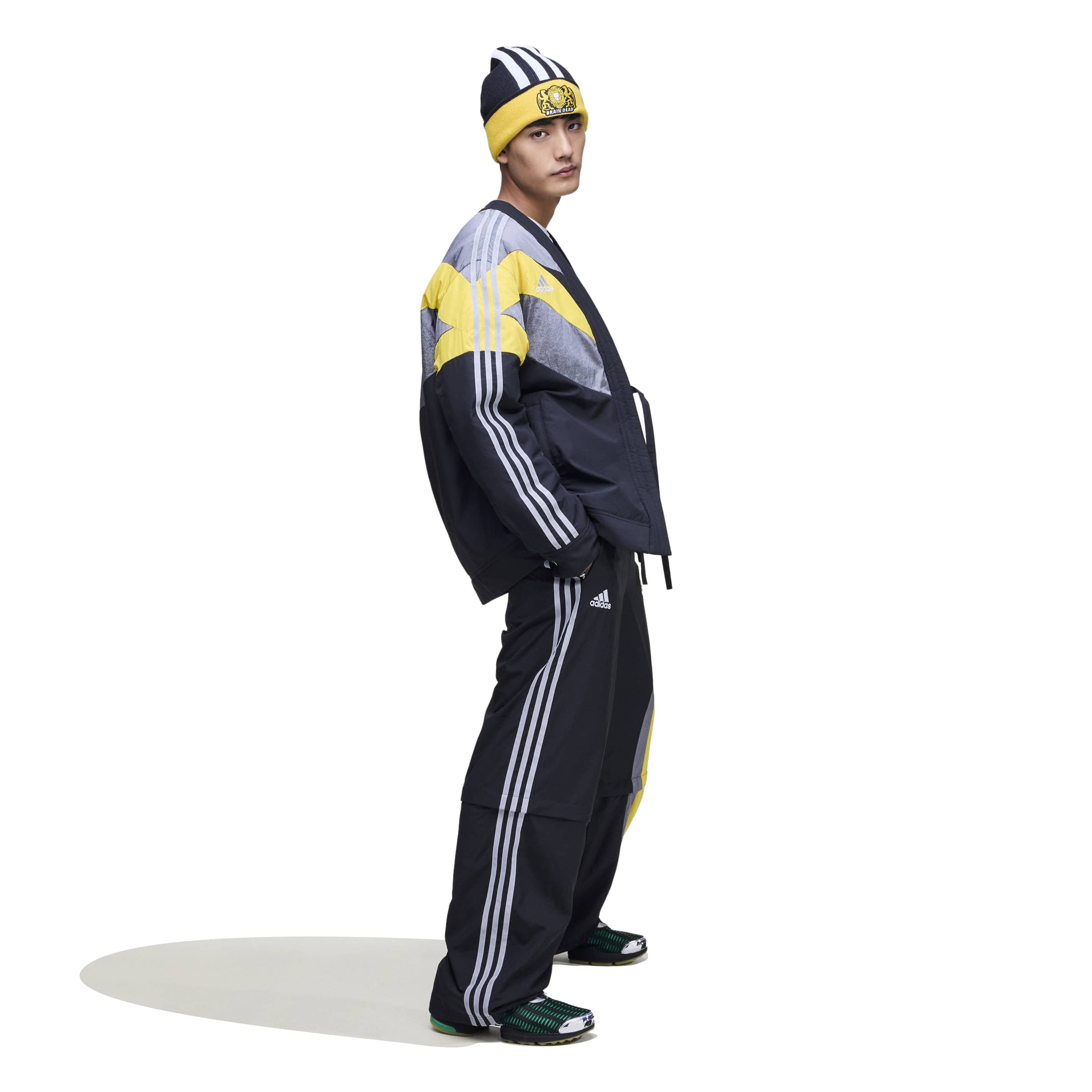 Adidas x Brain Dead Mens Noragi Track Jacket - Image 3
