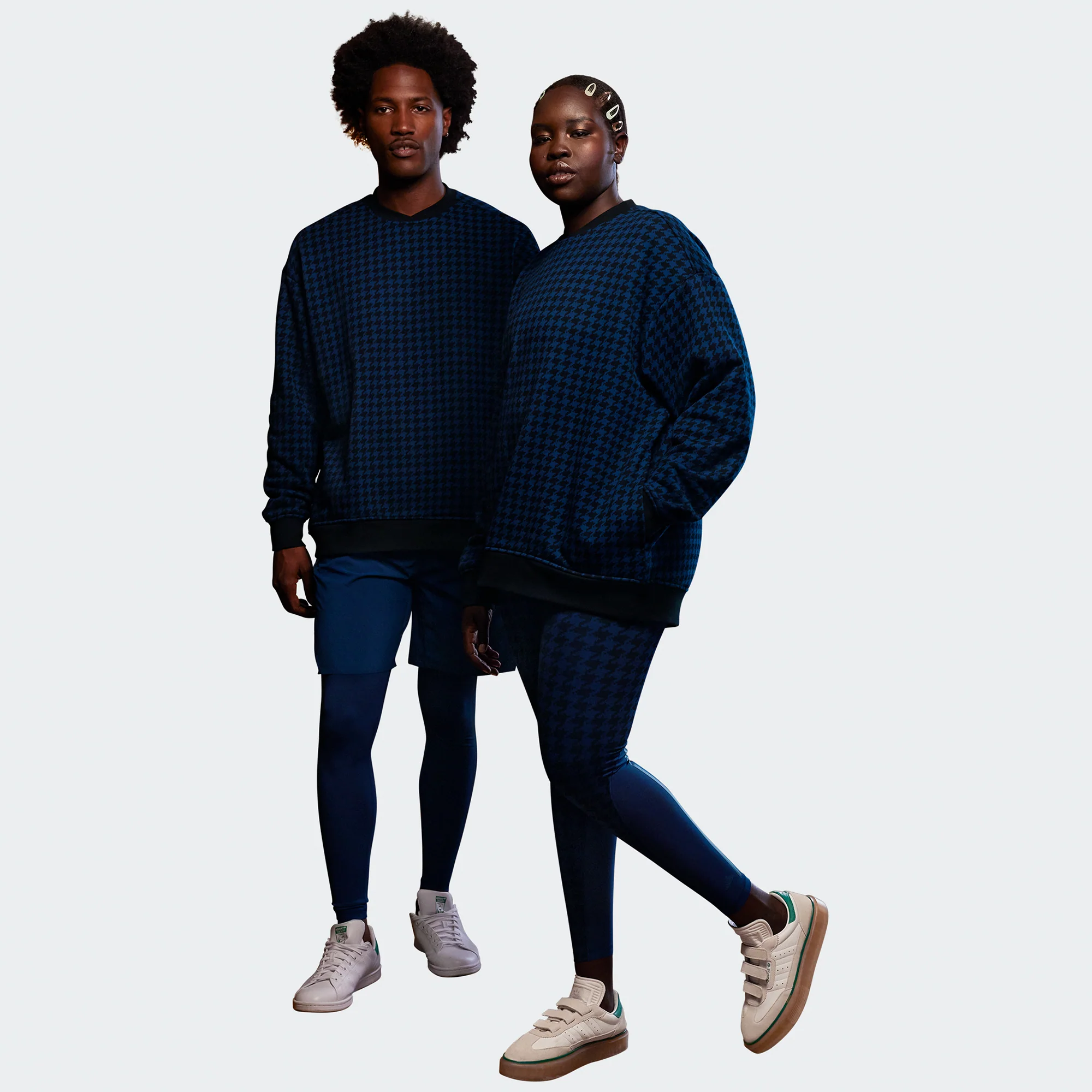 Adidas x Ivy Park Crewneck 'Dark Blue/ Black' - Image 3