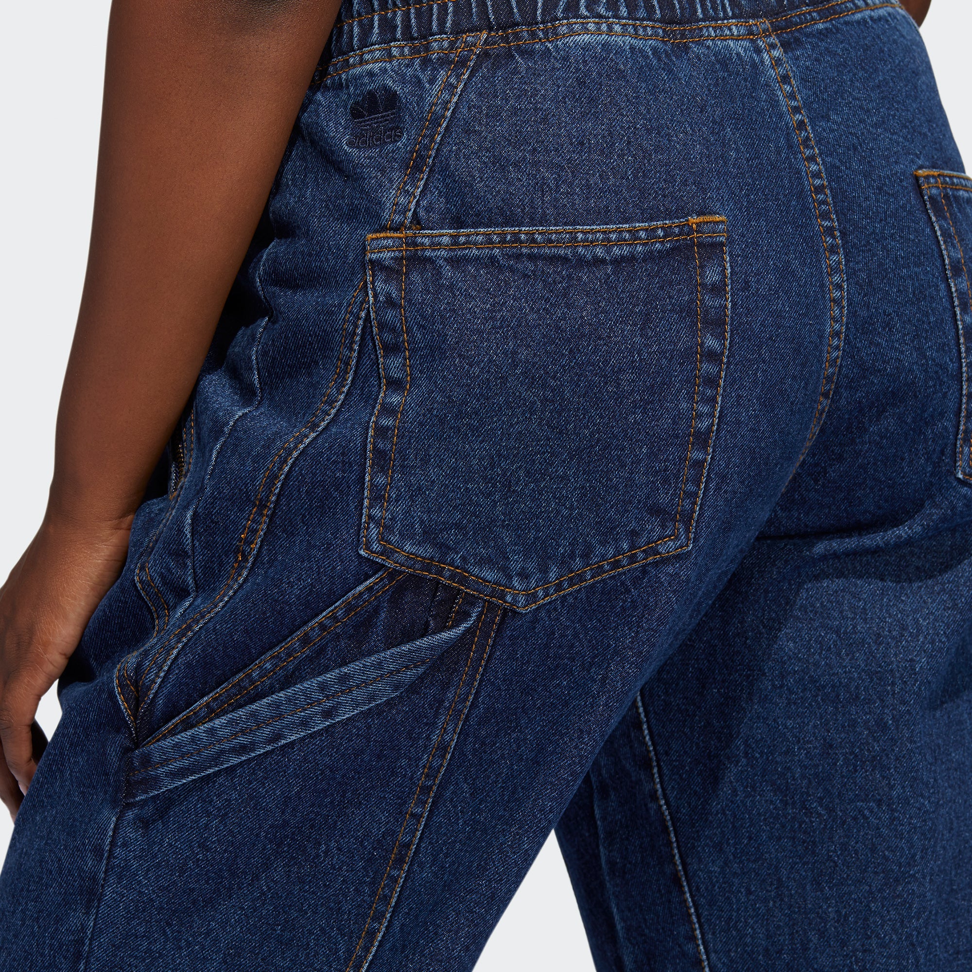 Adidas X Ivy Park Denim Pants Drkden - Image 4