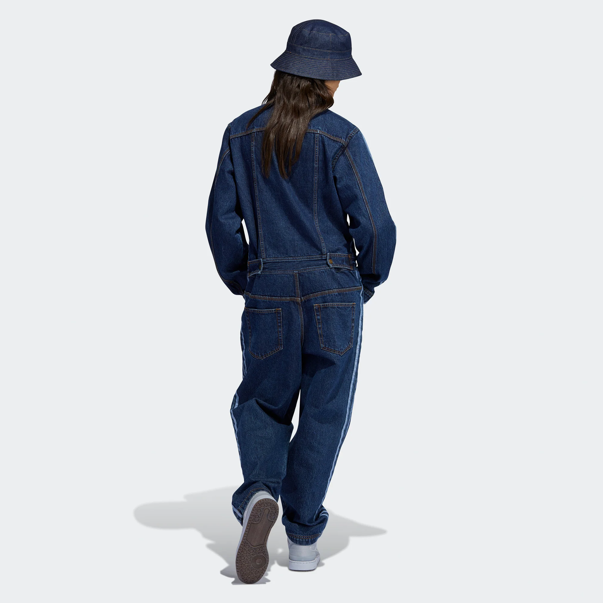 Adidas X Ivy Park Womens Denim Snap SU DRKDEN - Image 3
