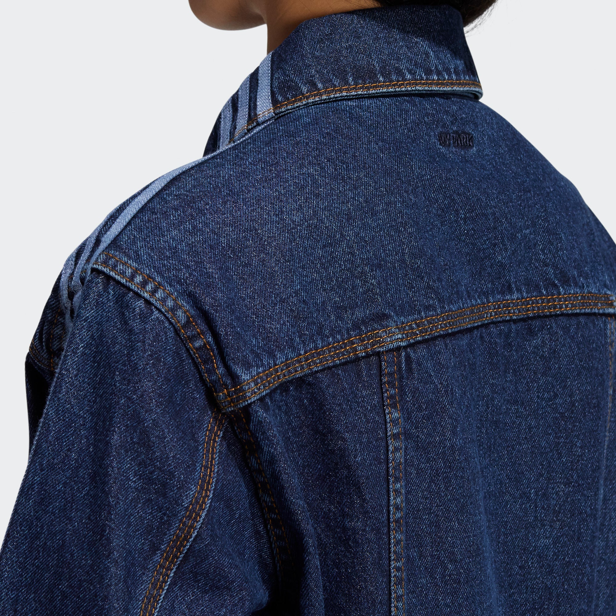 Adidas X Ivy Park Womens Denim Snap SU DRKDEN - Image 4