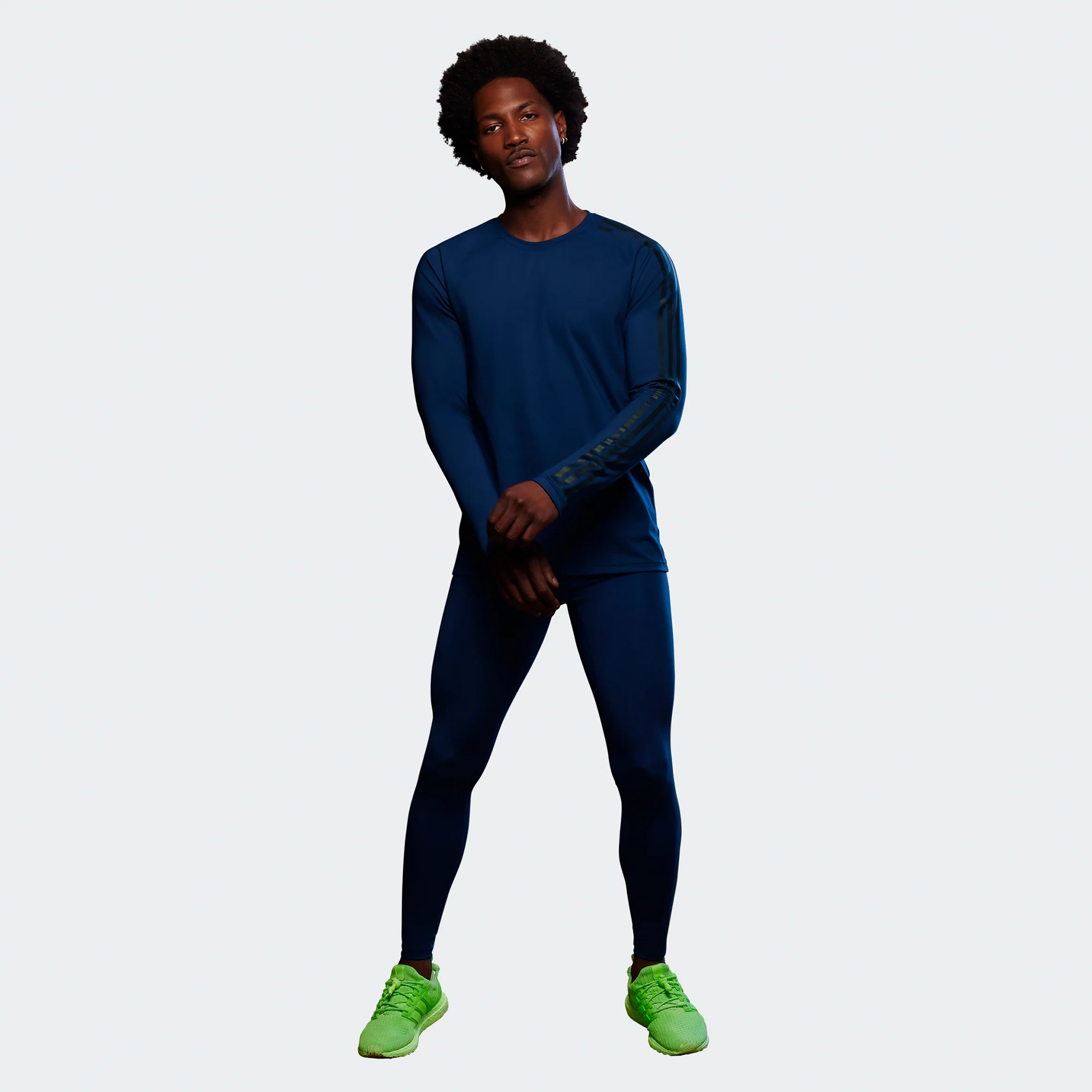 Adidas x Ivy Park Mens Tight 'Dark Blue' - Image 2