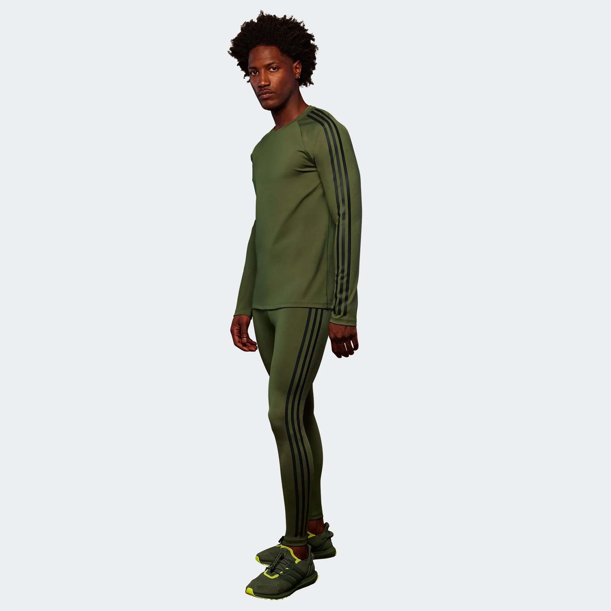 Adidas x Ivy Park Mens Tight 'Wild Pine / Black' - Image 6