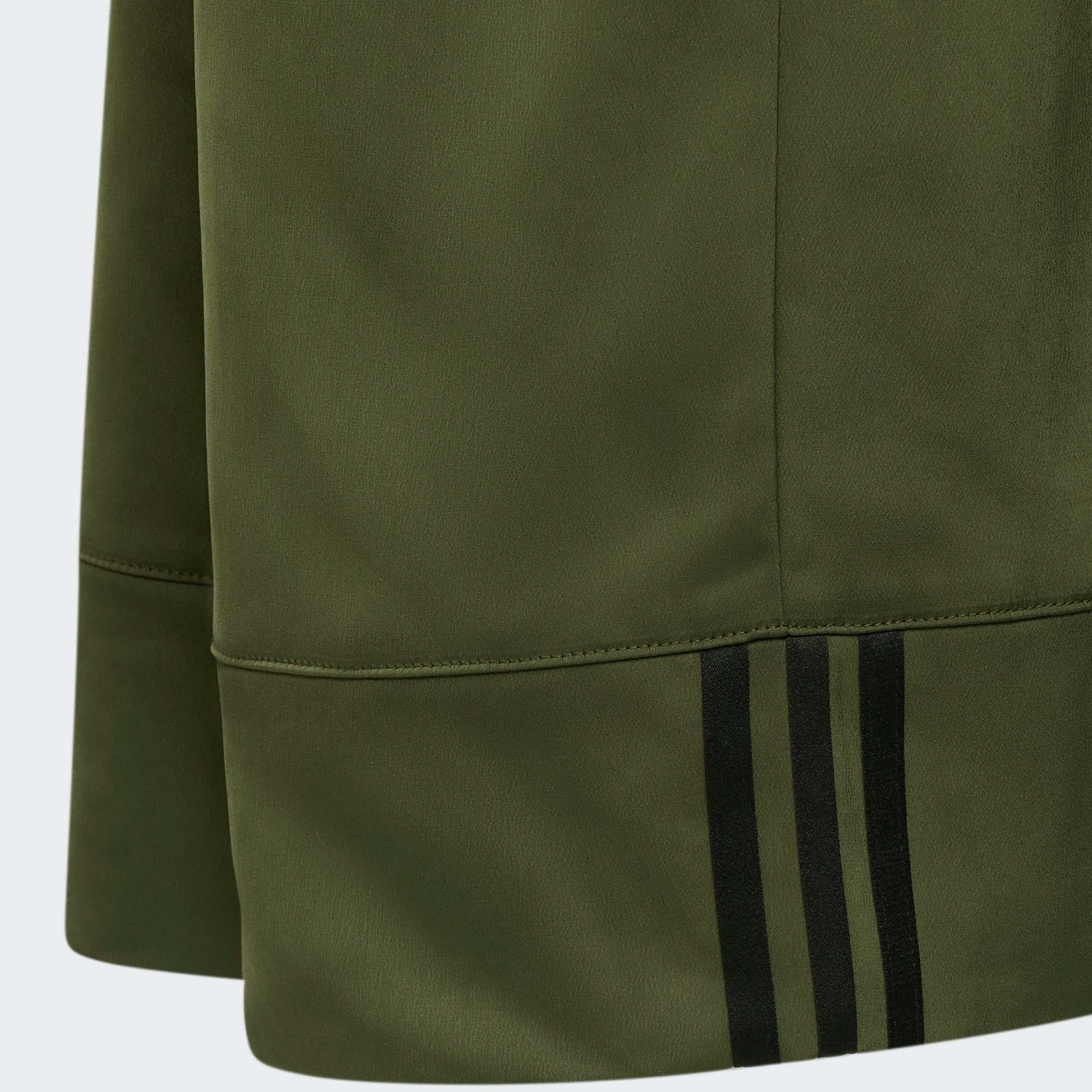 Adidas x Ivy Park Womens 3 Stripe Wide Leg Pant 'Wild Pine' - Image 4