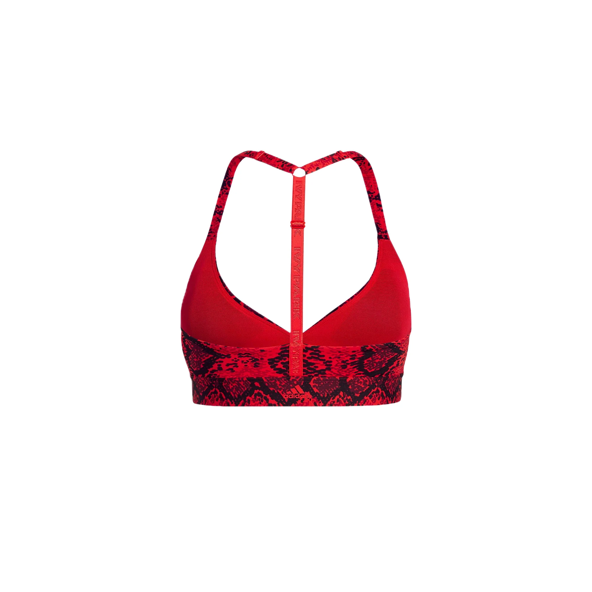 Adidas x Ivy Park Womens Bra 'Red/Black' - Image 2
