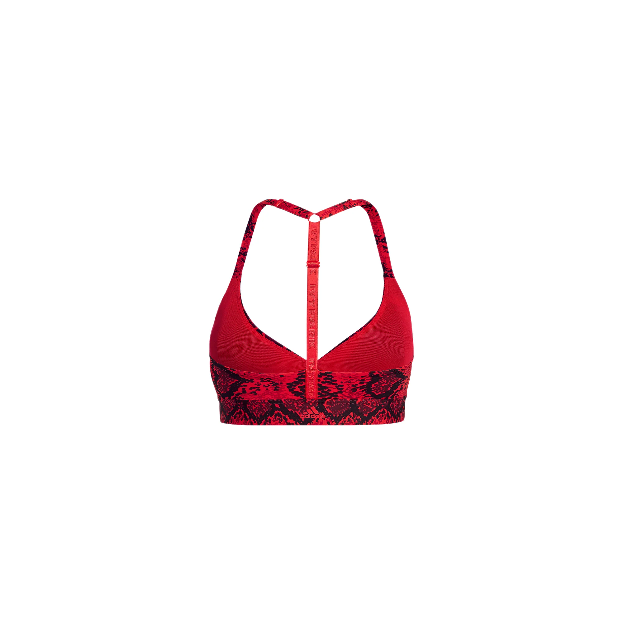 Adidas x Ivy Park Womens Bra 'Red/Black' - Image 2