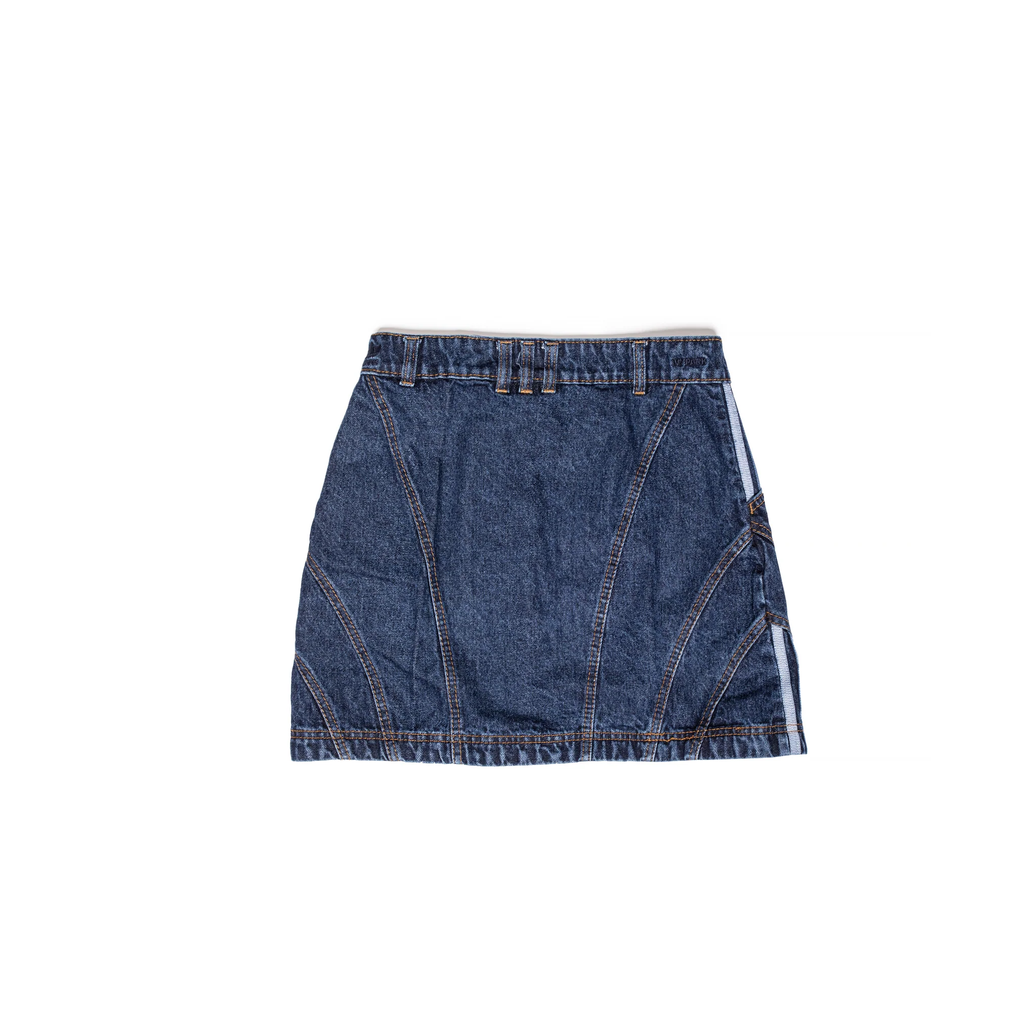 Adidas X Ivy Park Womens Denim Skirt DrkDen - Image 2