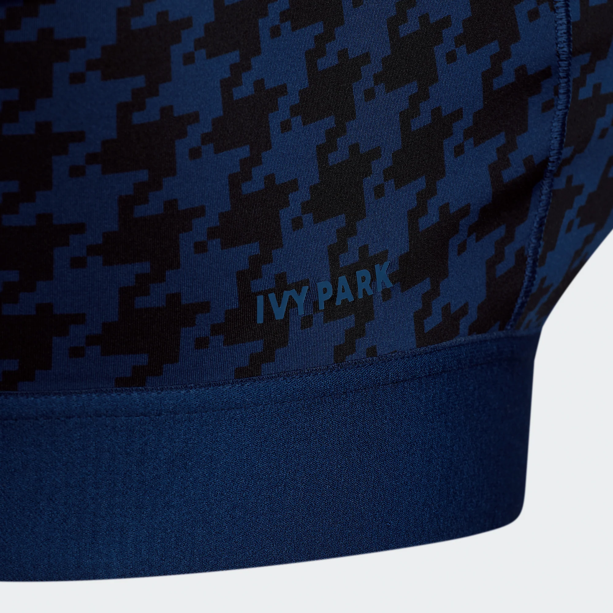 Adidas x Ivy Park Womens Halter Bra 2.0 'Dark Blue' - Image 4