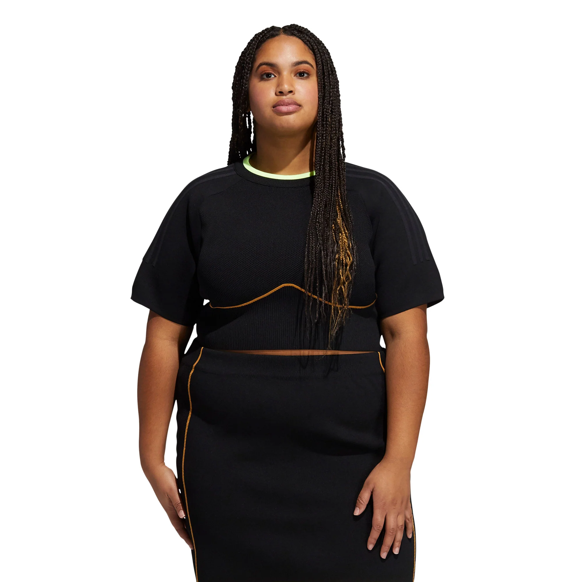 Adidas x Ivy Park Women Knit Crop Top - Image 2
