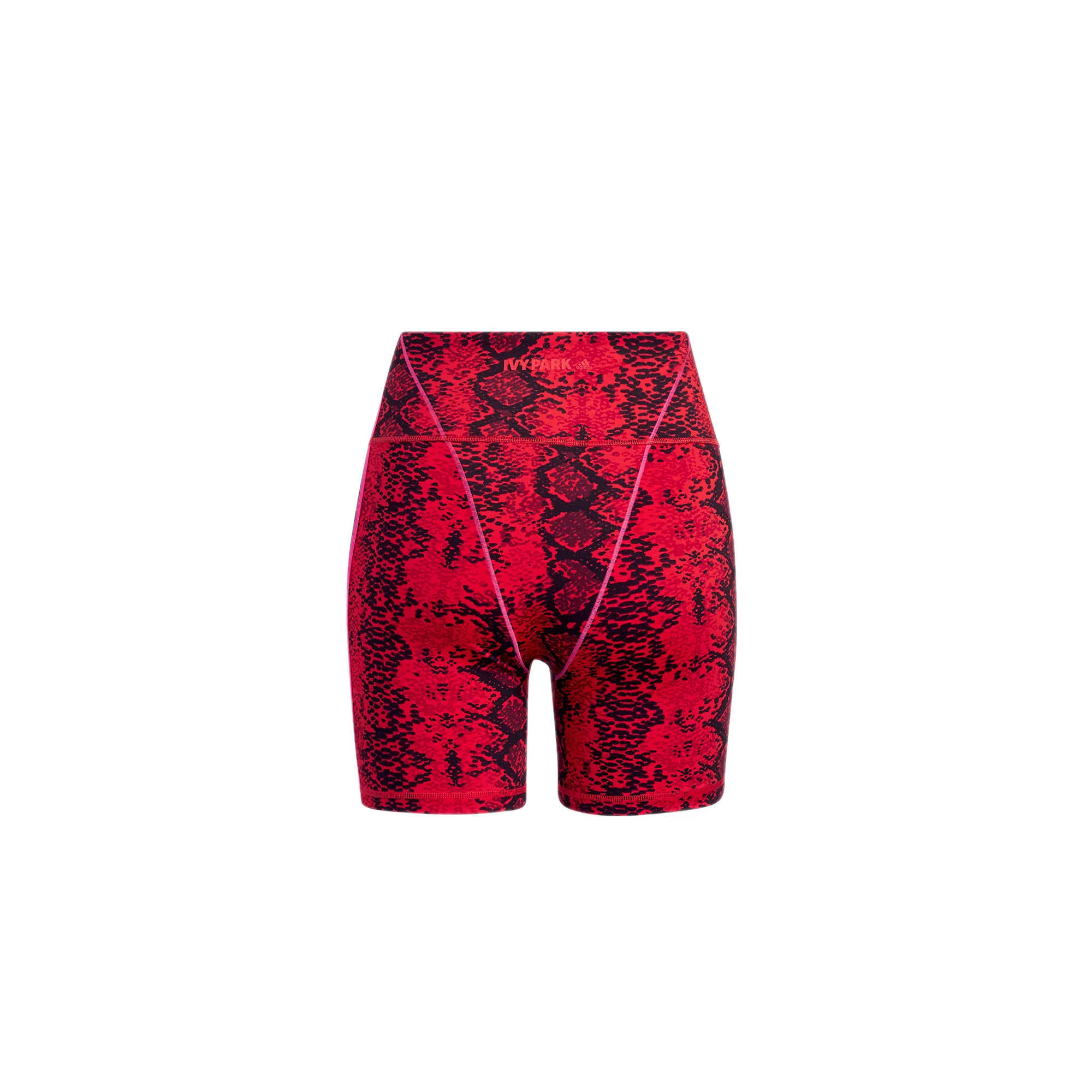 Adidas x Ivy Park Womens Short Tight 'Red/Black' - Image 2