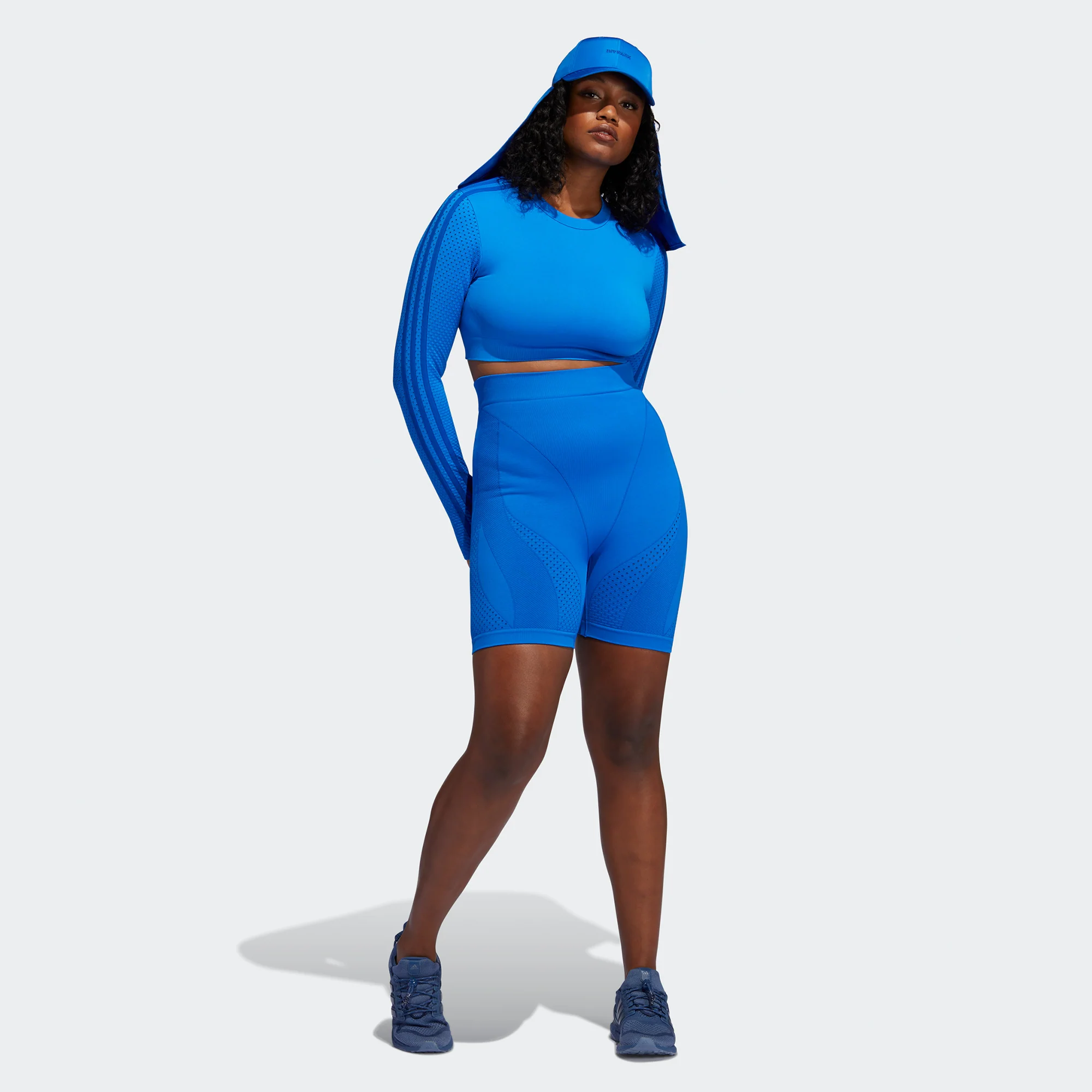 Adidas X Ivy Park Womens Short Tight GLOBLU - Image 2