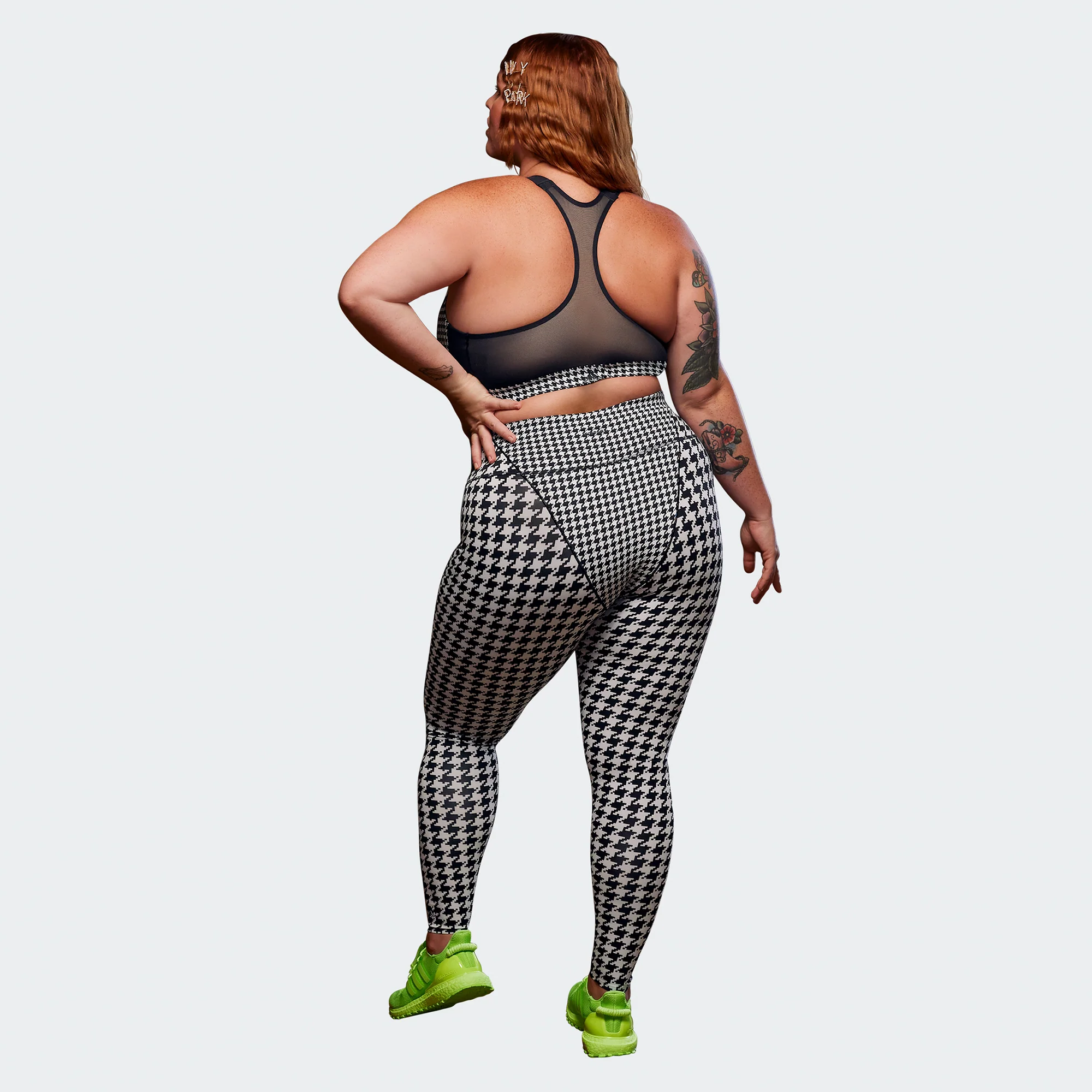 Adidas x Ivy Park Womens Zip Bra 2.0 'Clear Grey/Blk' - Image 3