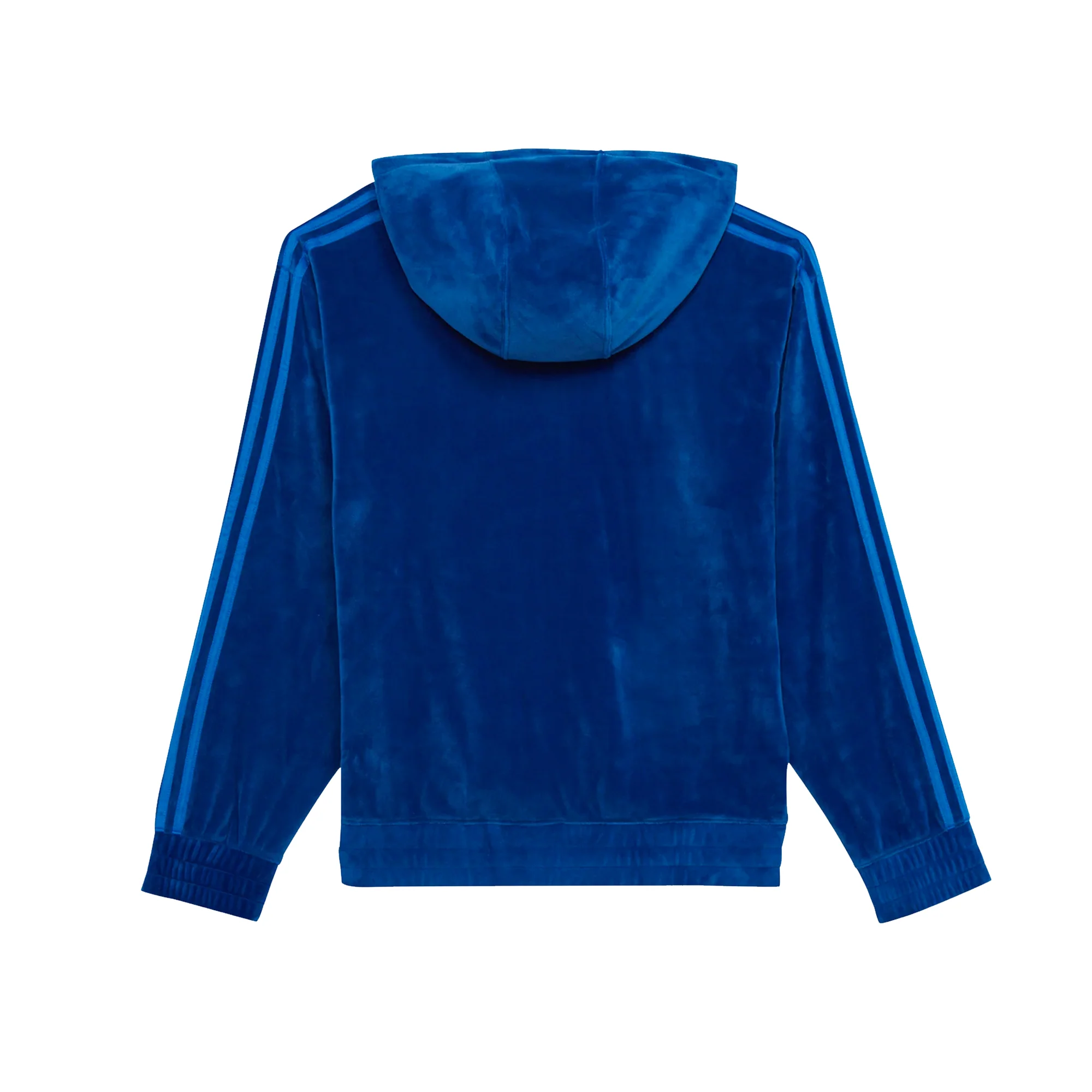 Adidas Mens JS FZ Hoodie 'Blue' - Image 2