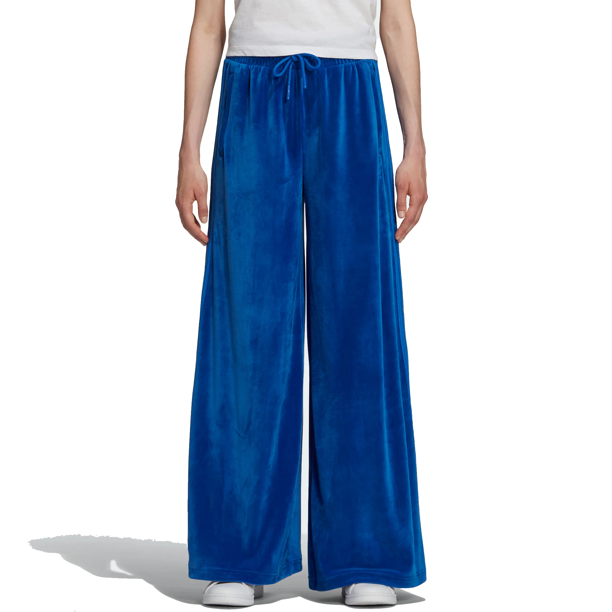 Adidas Womens JS Track Pants 'Blue' - Image 3