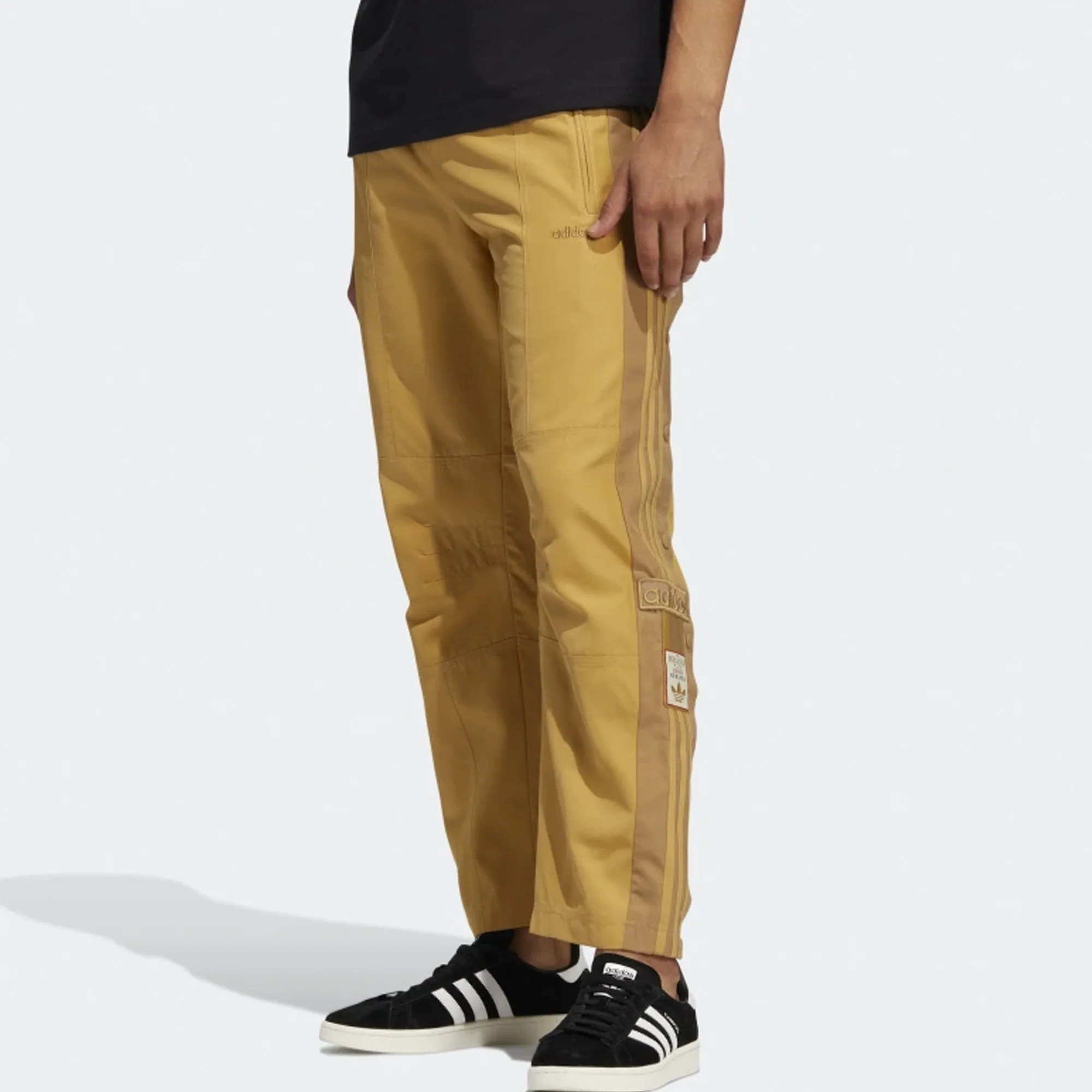 Adidas Mens MWK Track Pants 'Cardbo' - Image 3