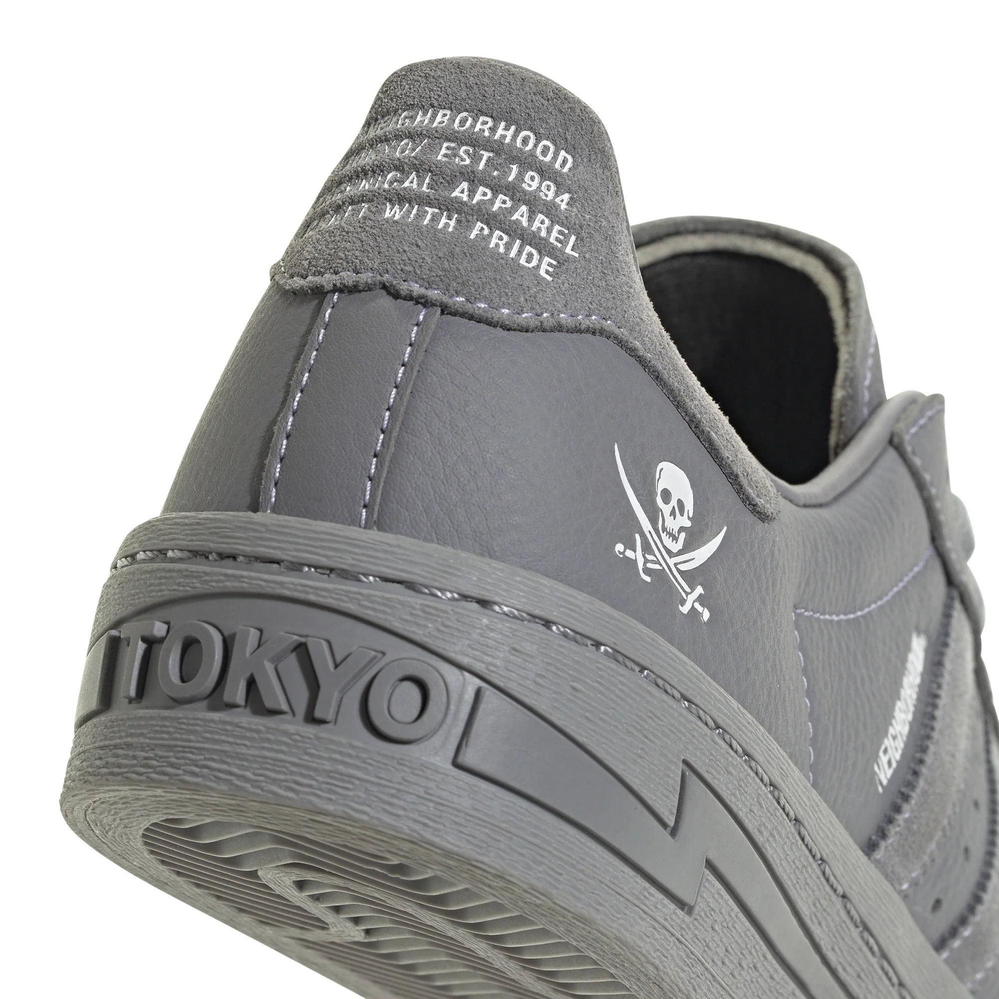 Adidas x NEIGHBORHOOD Mens Superstar Trainers Shoes - Image 4