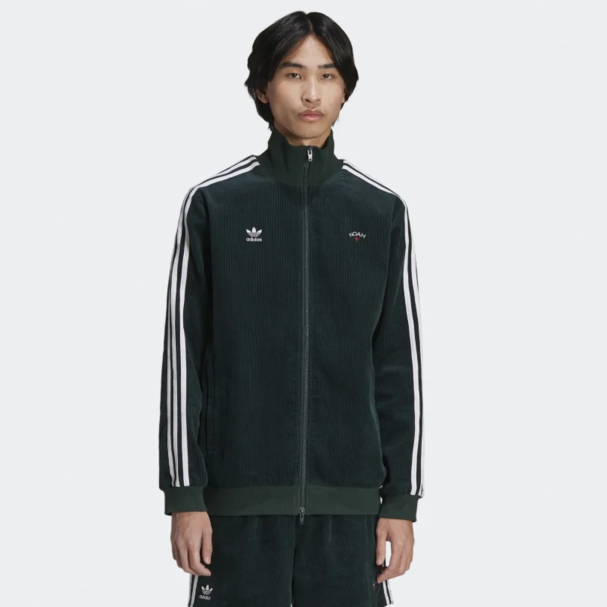 Adidas x Noah Mens Cord TT Jacket 'Grnnit' - Image 3