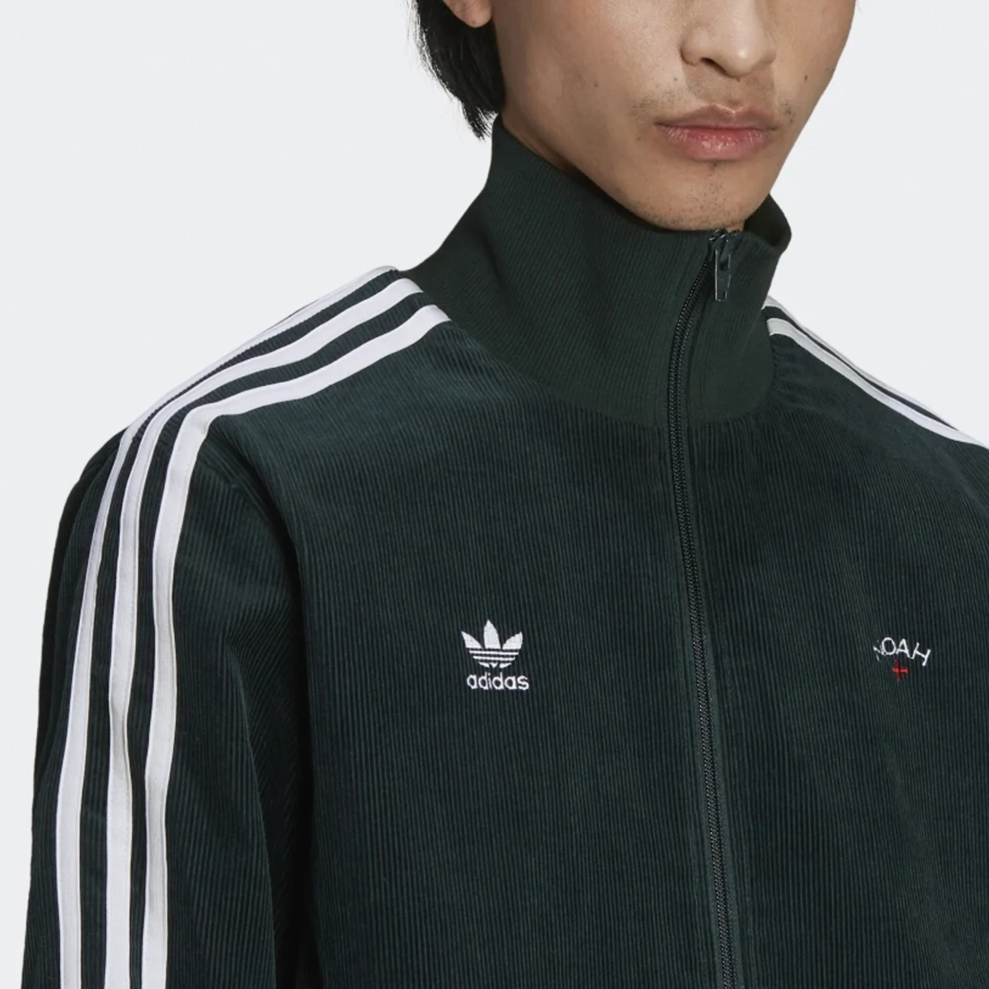 Adidas x Noah Mens Cord TT Jacket 'Grnnit' - Image 4