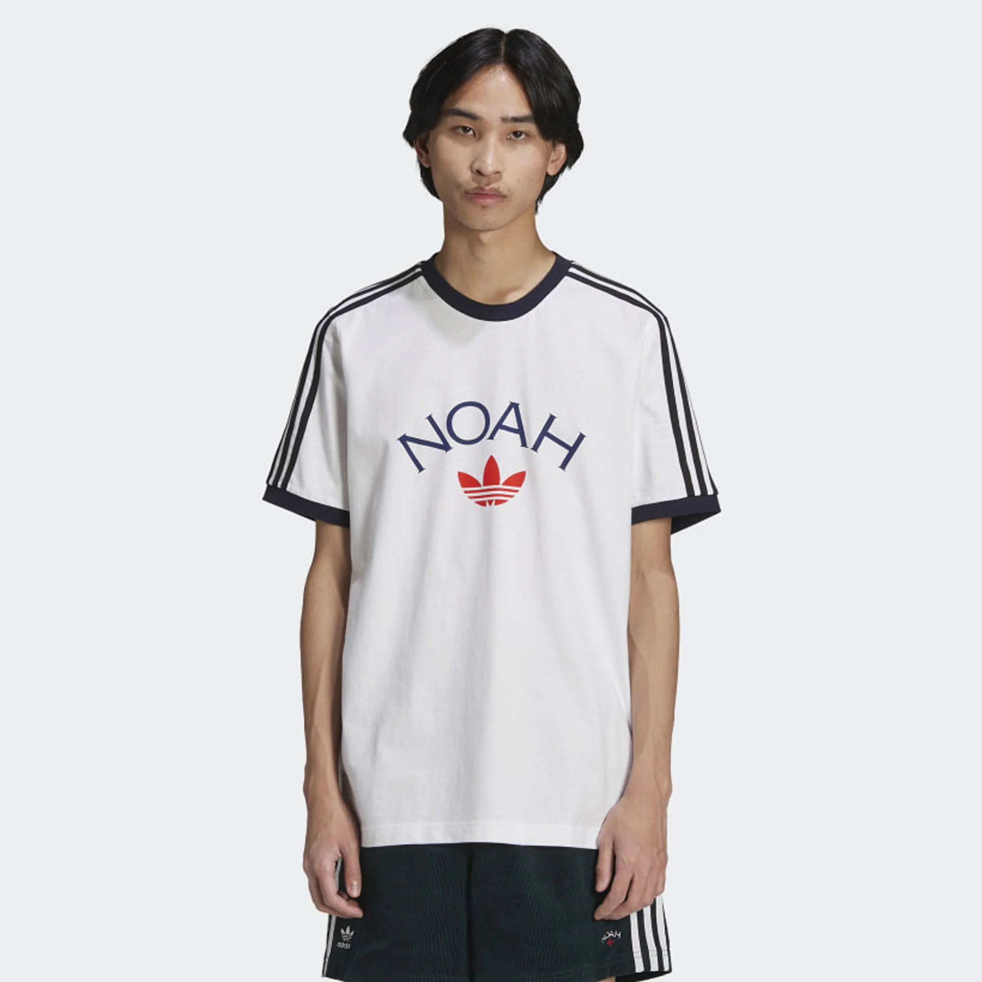Adidas x Noah Mens SS Tee 'White' - Image 3