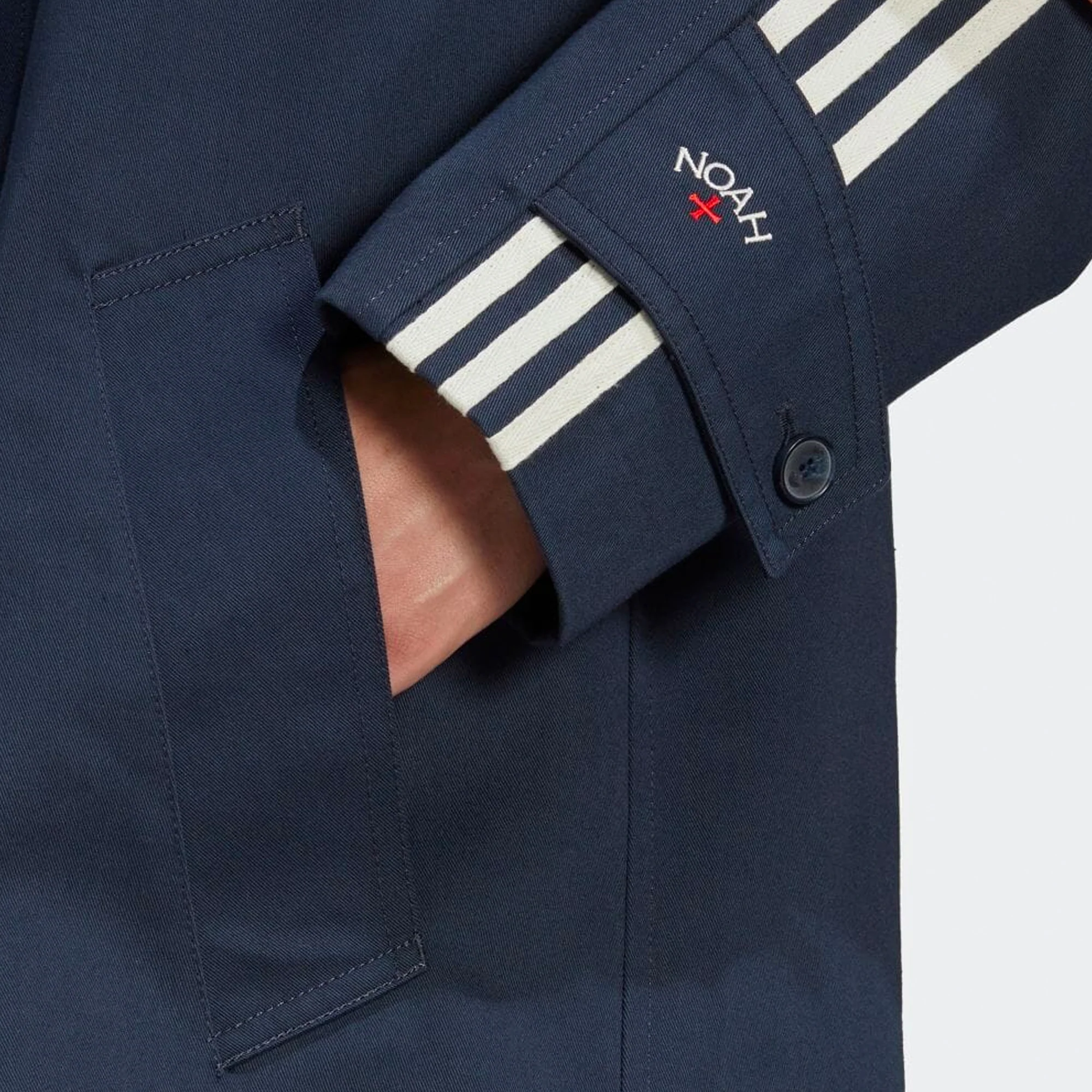 Adidas x Noah Mens Trench Coat - Image 4
