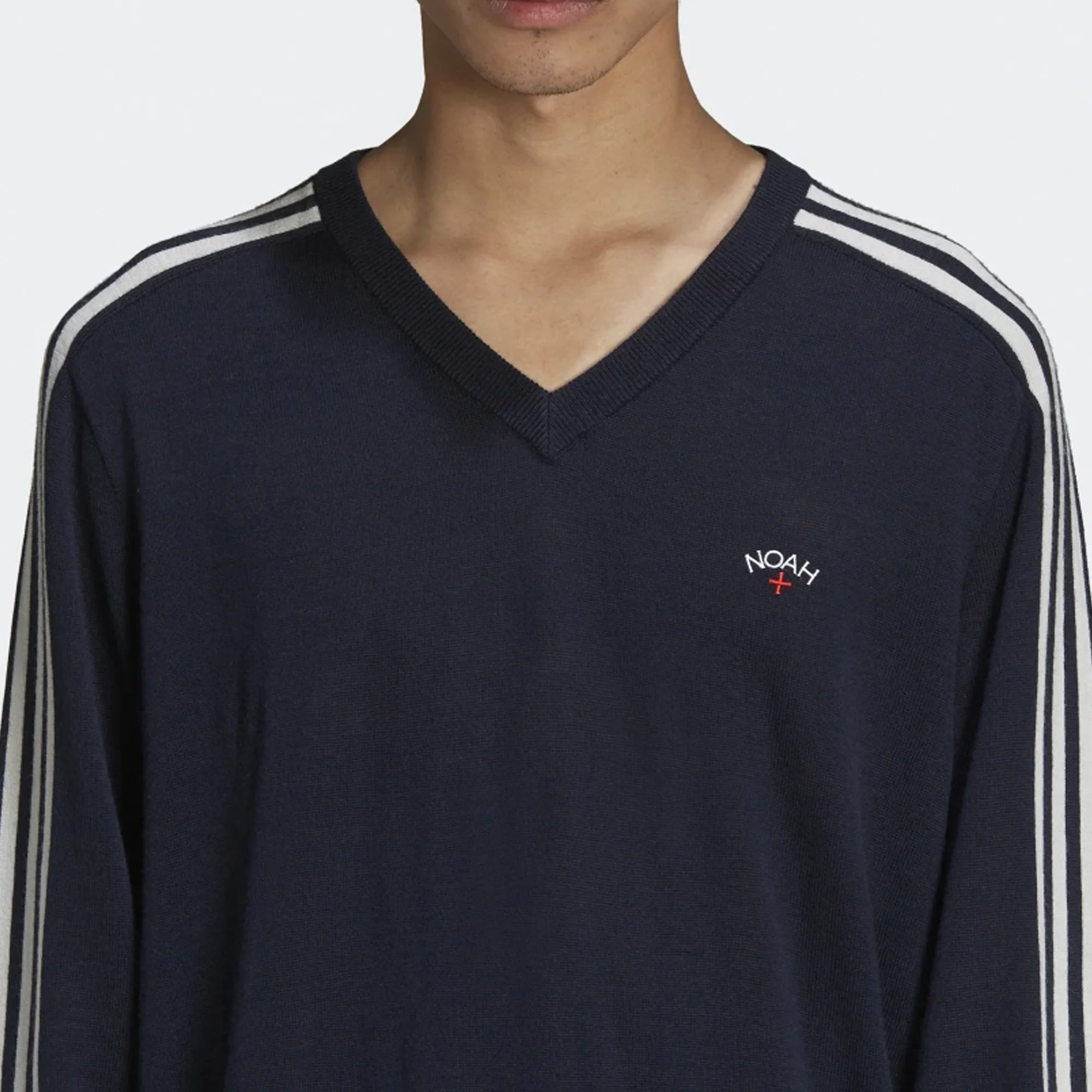 Adidas x Noah Mens V-Neck 'Legink' - Image 4