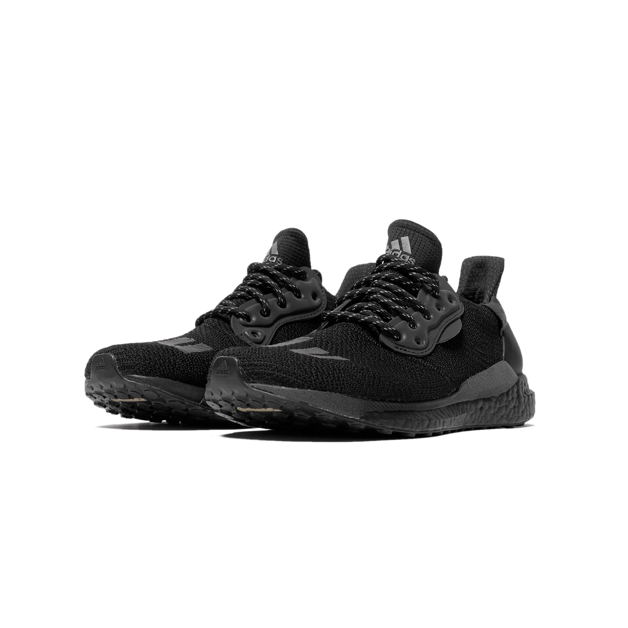Adidas Men PW Solar HU 'Triple Black' Shoes - Image 2