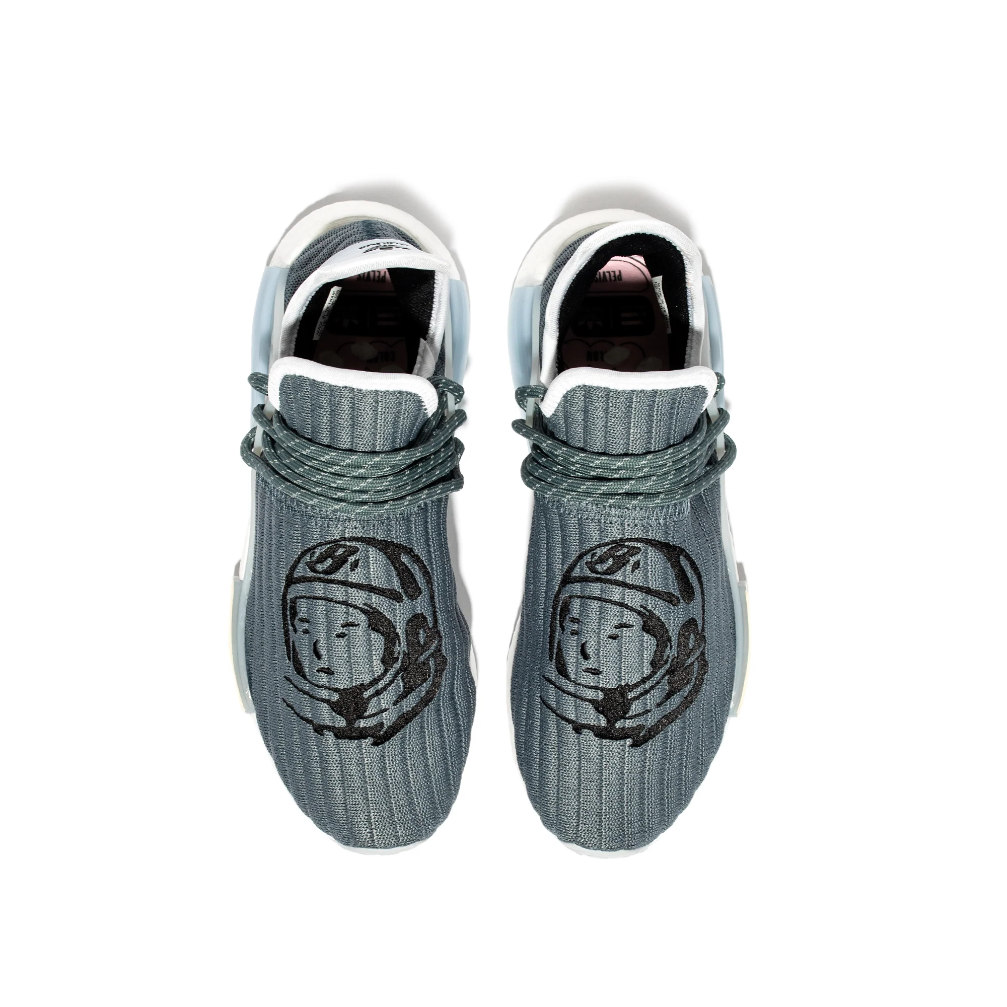 Adidas Mens HU NMD Shoes 'Custom/Halblu' - Image 2