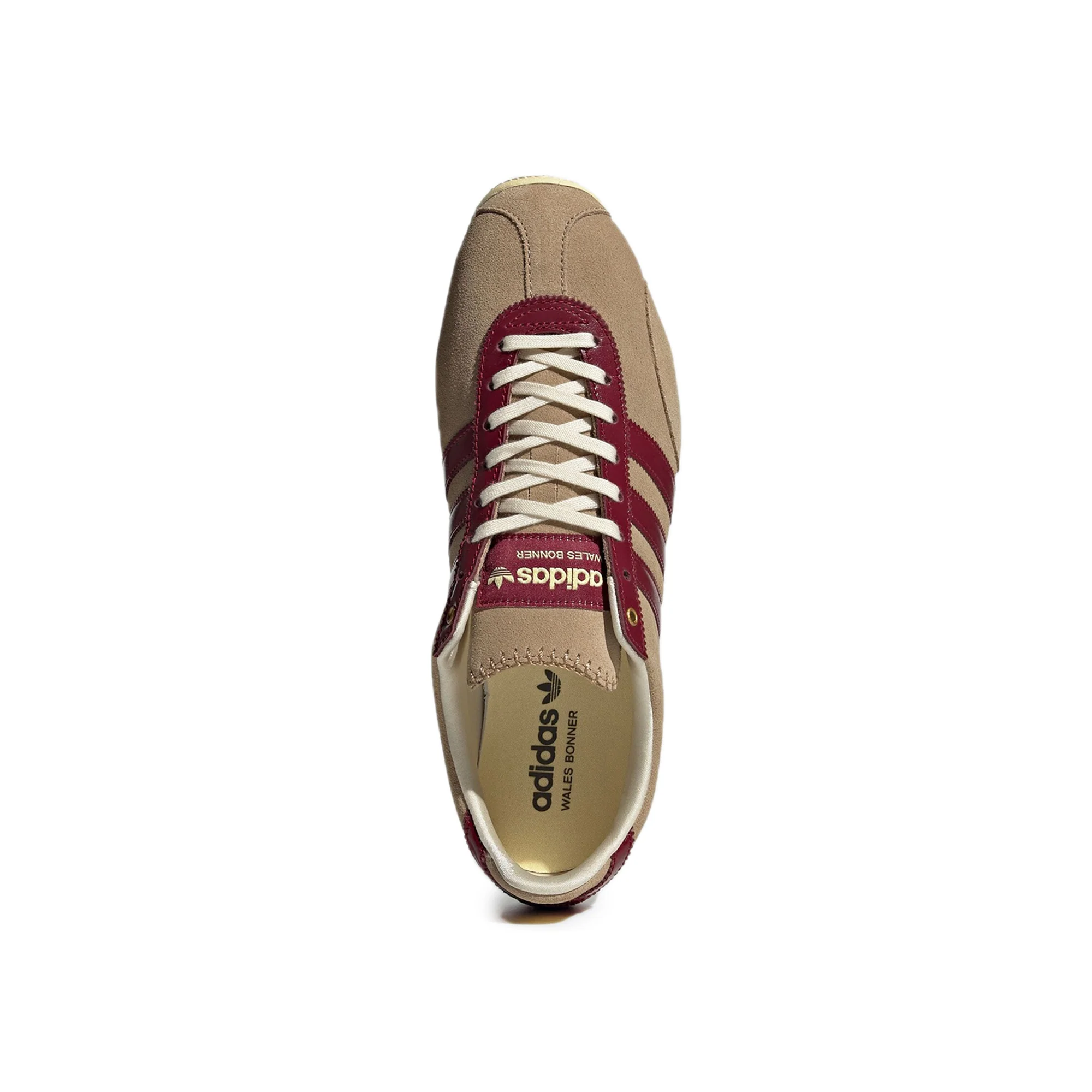 Adidas Mens WB Japan Shoes 'Cardboard/Collegiate Burgundy' - Image 4