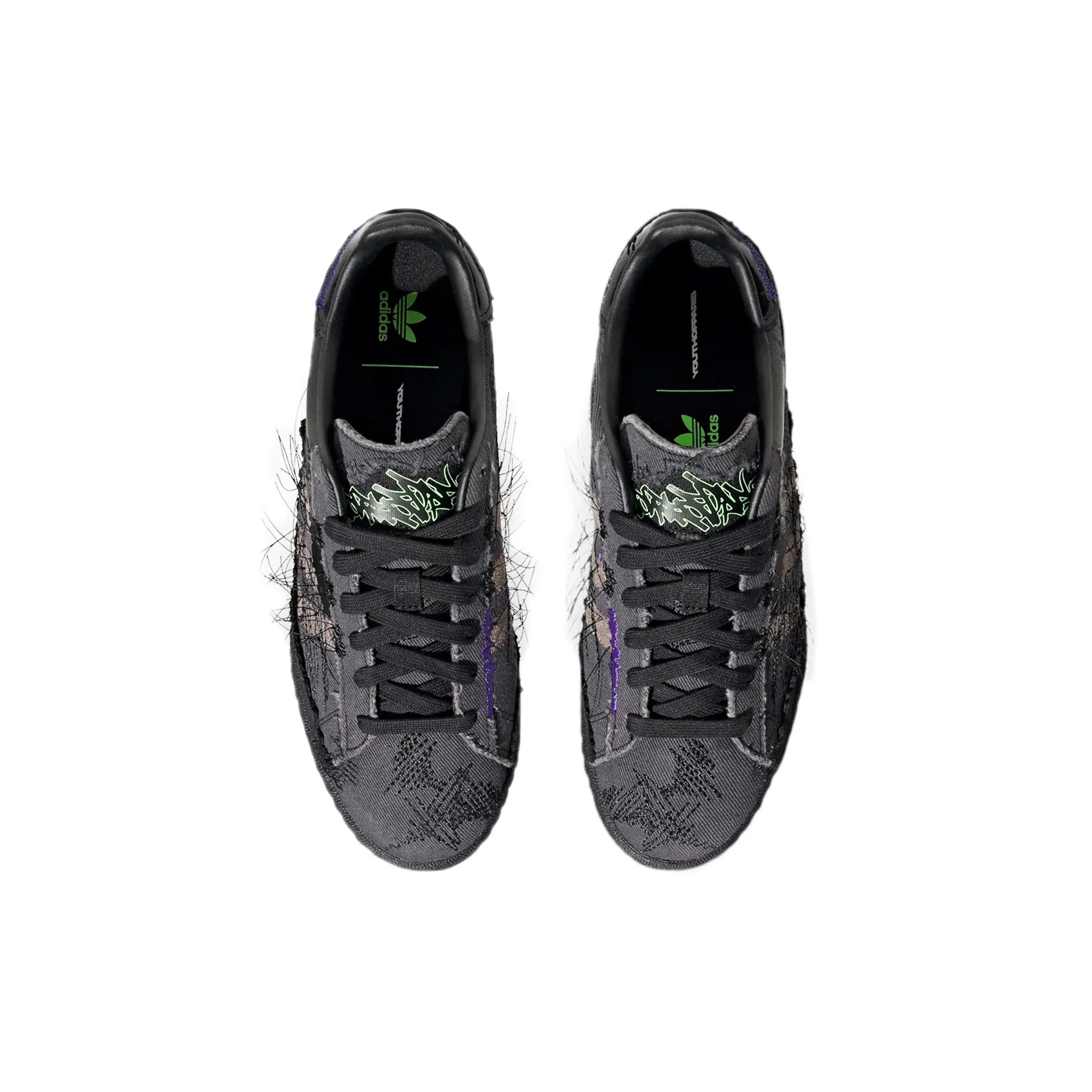Adidas x Youth Of Paris Campus 80s Shoes - Image 2