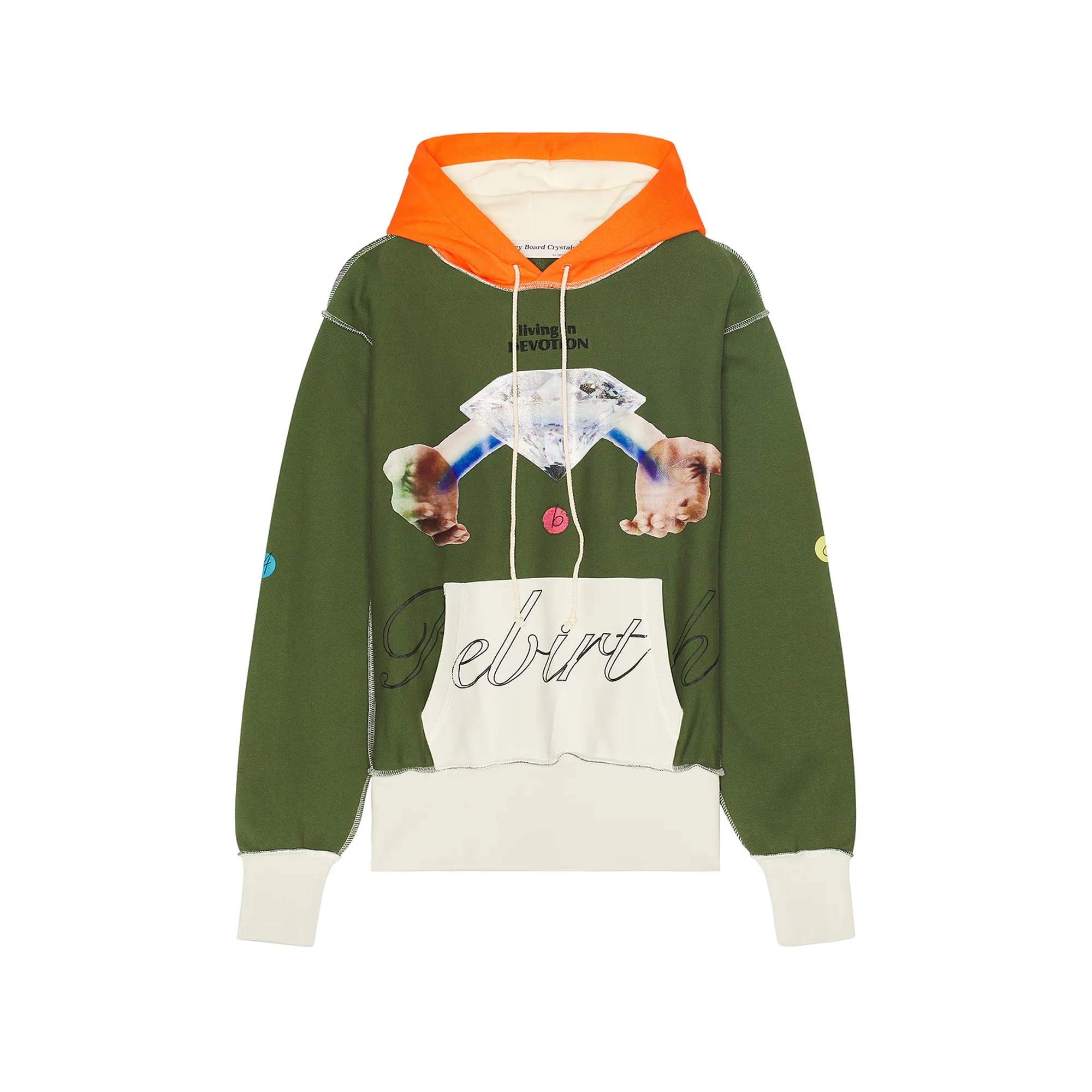 Advisory Board Crystals Mens Birthstone #4 April Hoodie