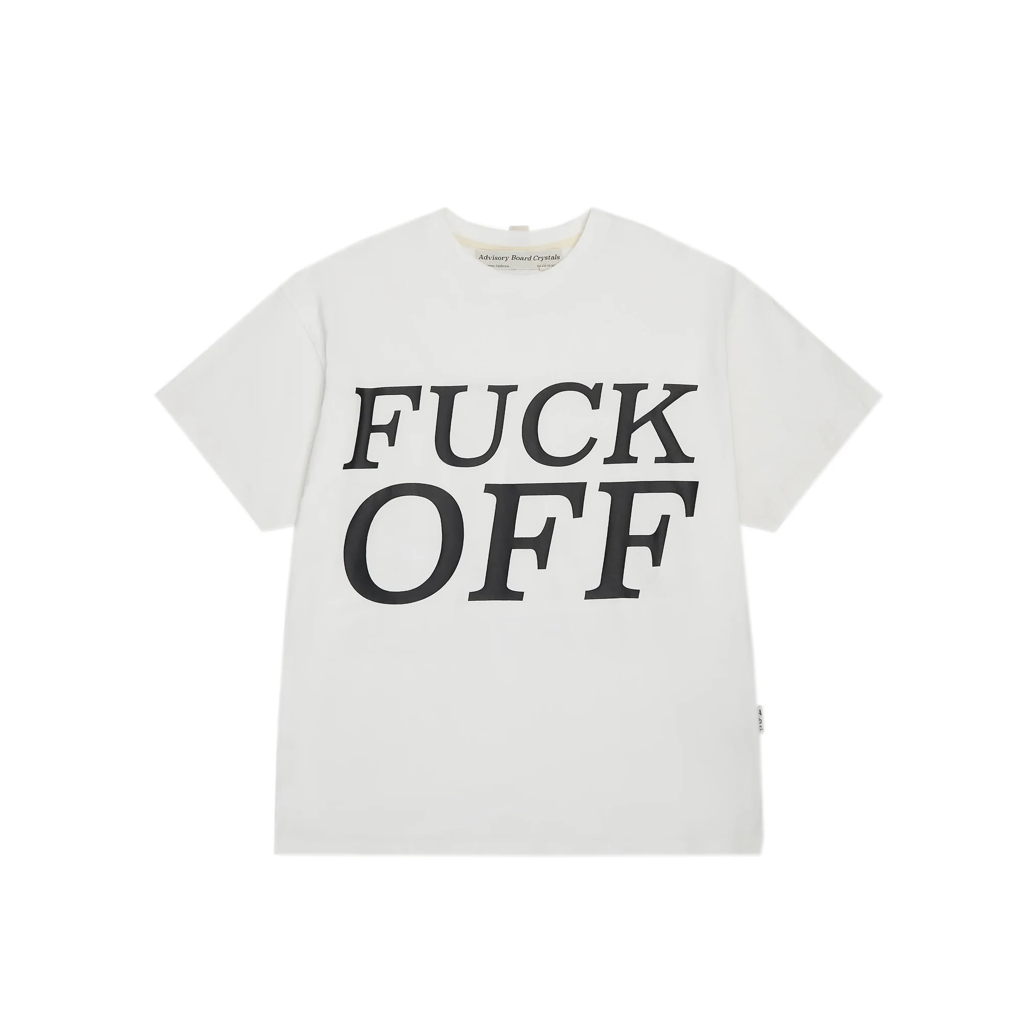 Advisory Board Crystals Mens Fuck Off SS Tee