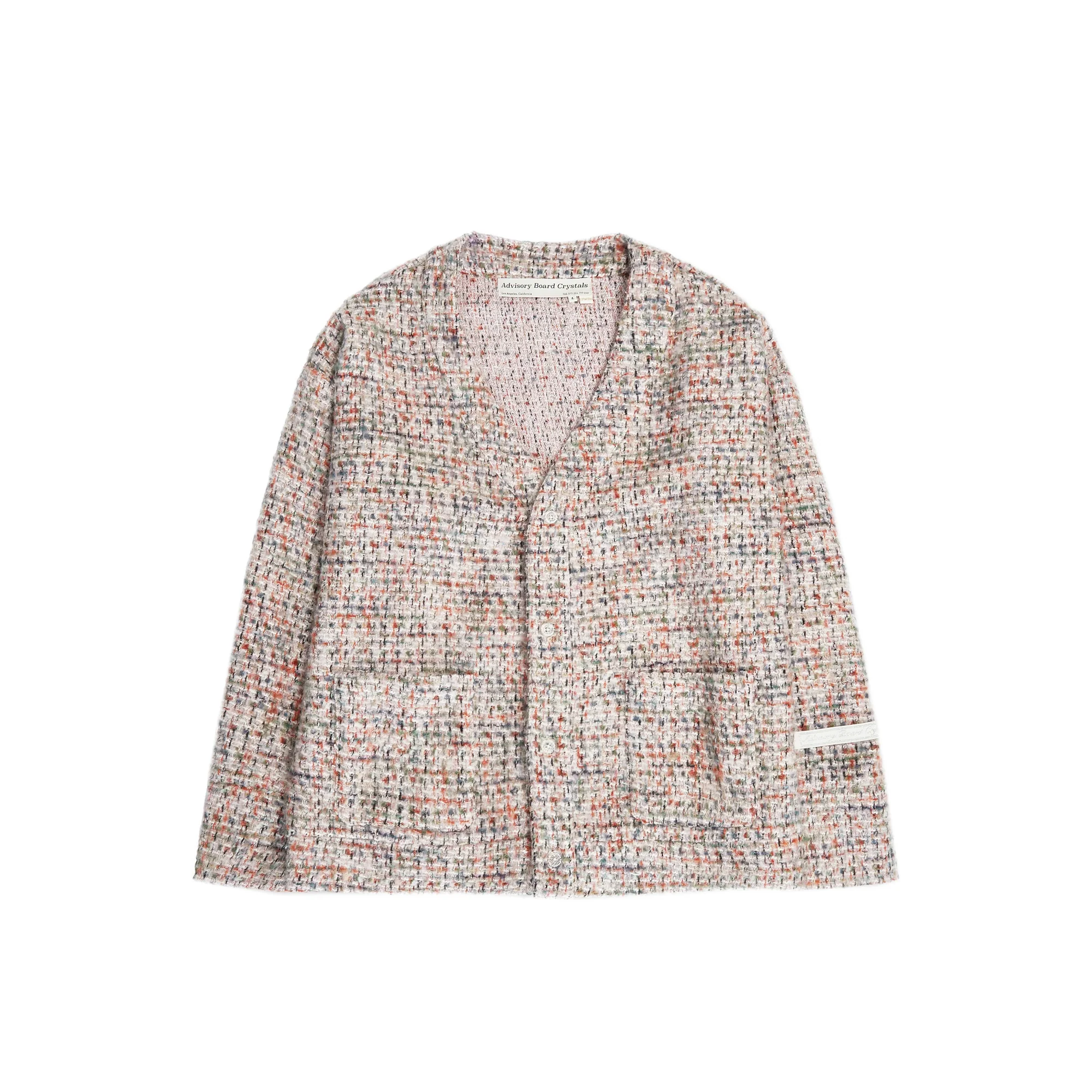 Advisory Board Crystals Mens Tweed Cardigan