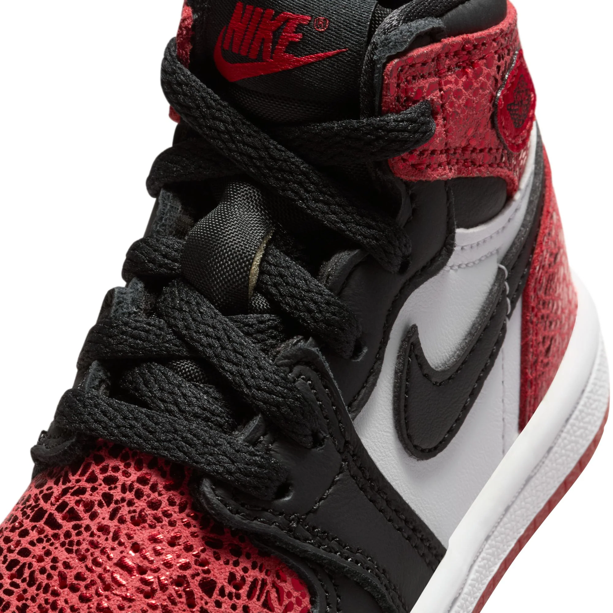 Air Jordan 1 Infants High OG "Varsity Red" Shoes - Image 4