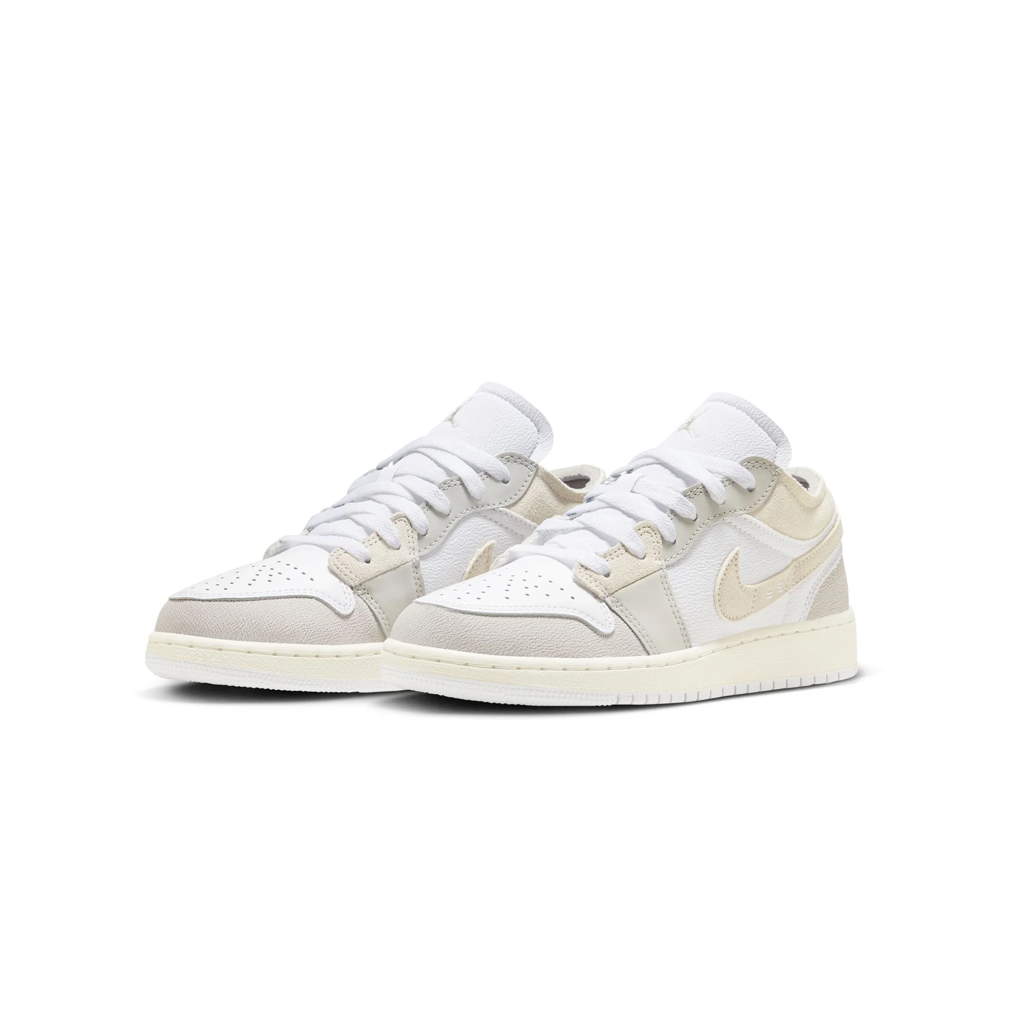 Air Jordan 1 Kids Low SE Craft Shoes - Image 2