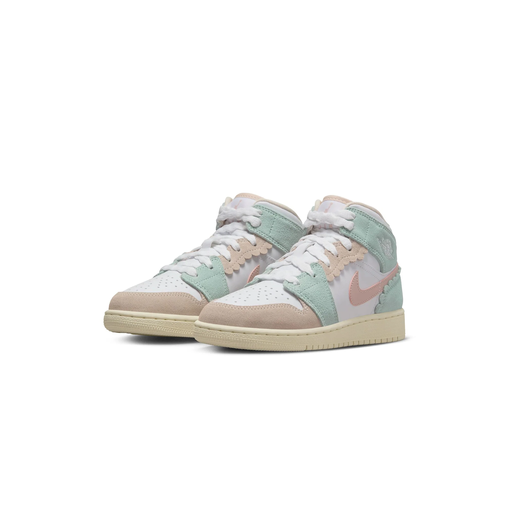 Air Jordan 1 Kids Mid SE Shoes - Image 2