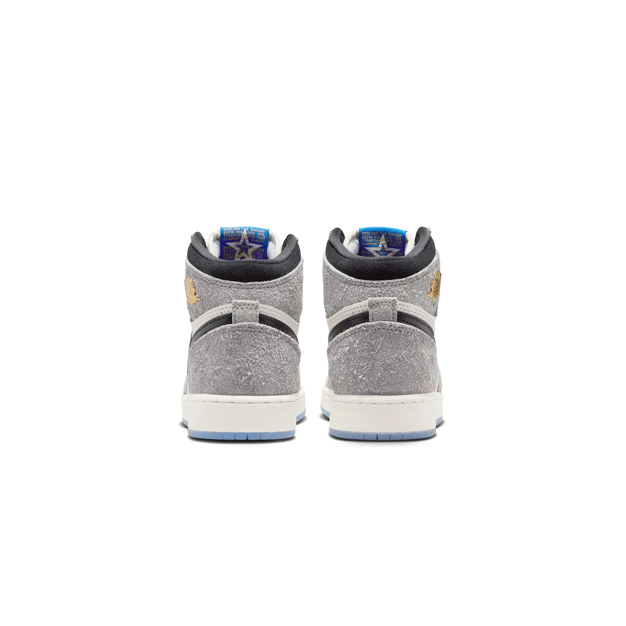 Air Jordan 1 Kids Retro High OG "Cool Grey" Shoes - Image 3