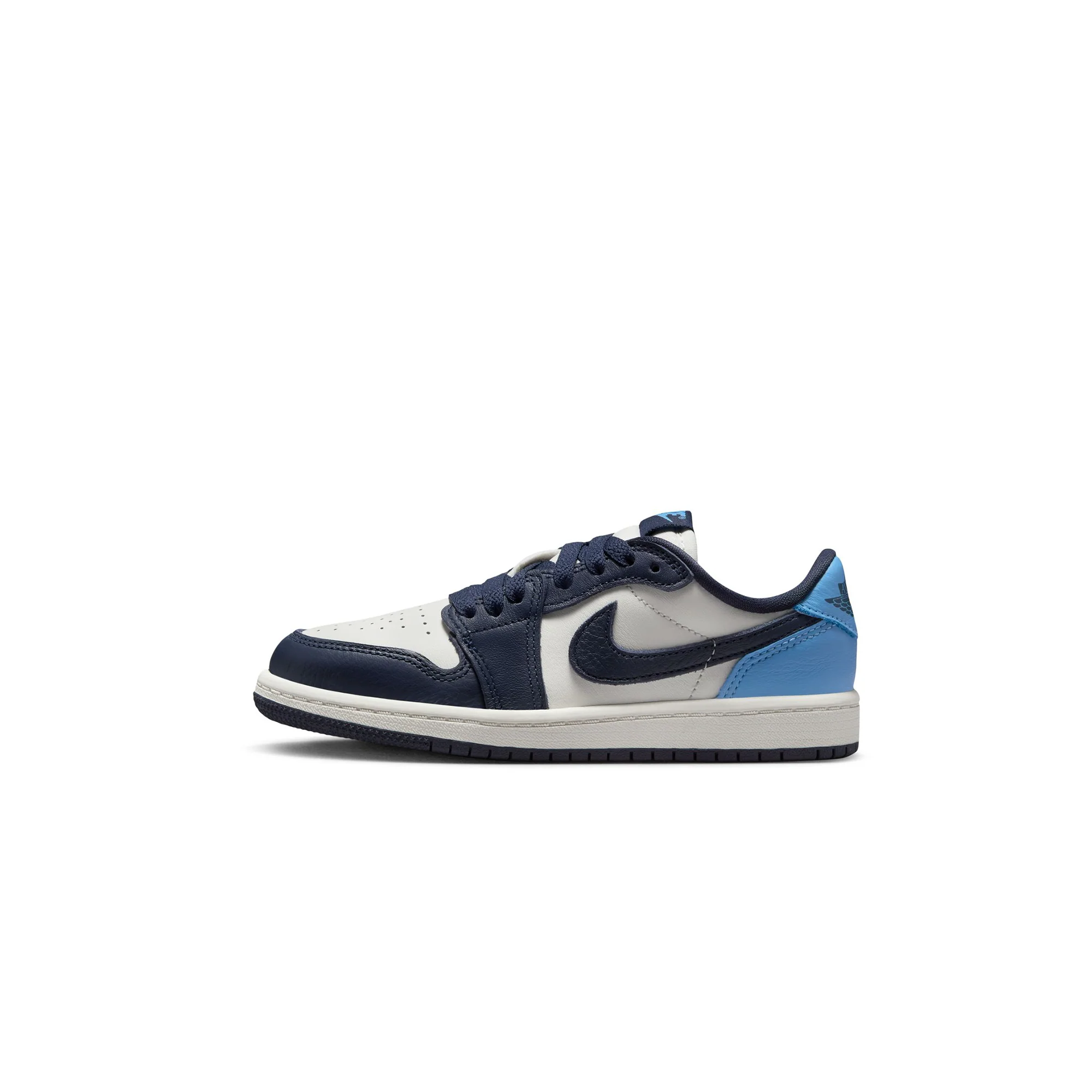Air Jordan 1 Little Kids Low OG "Obsidian" Shoes