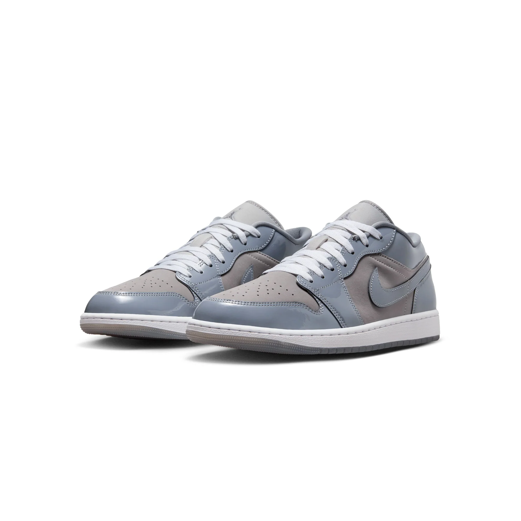 Air Jordan 1 Mens Low "Cool Grey" Shoes - Image 2