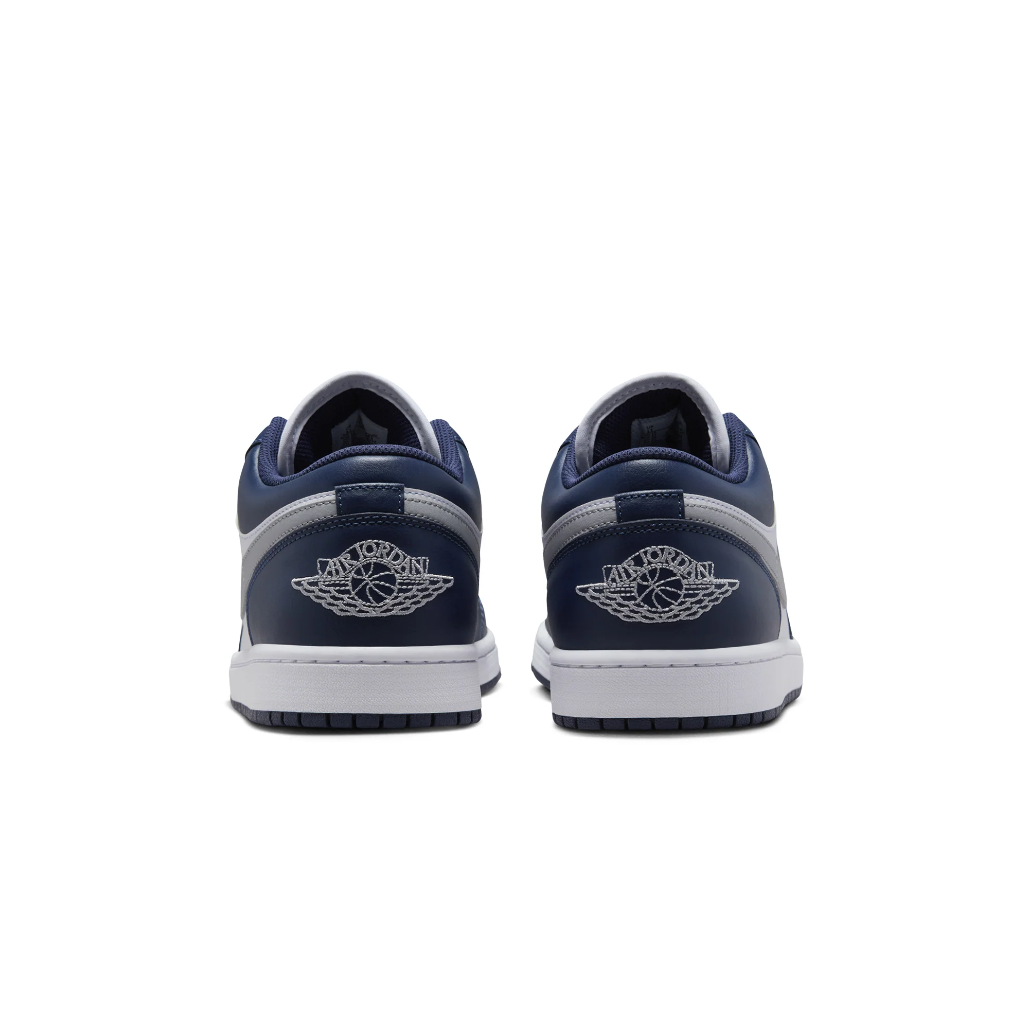 Air Jordan 1 Mens Low "Midnight Navy" Shoes - Image 3
