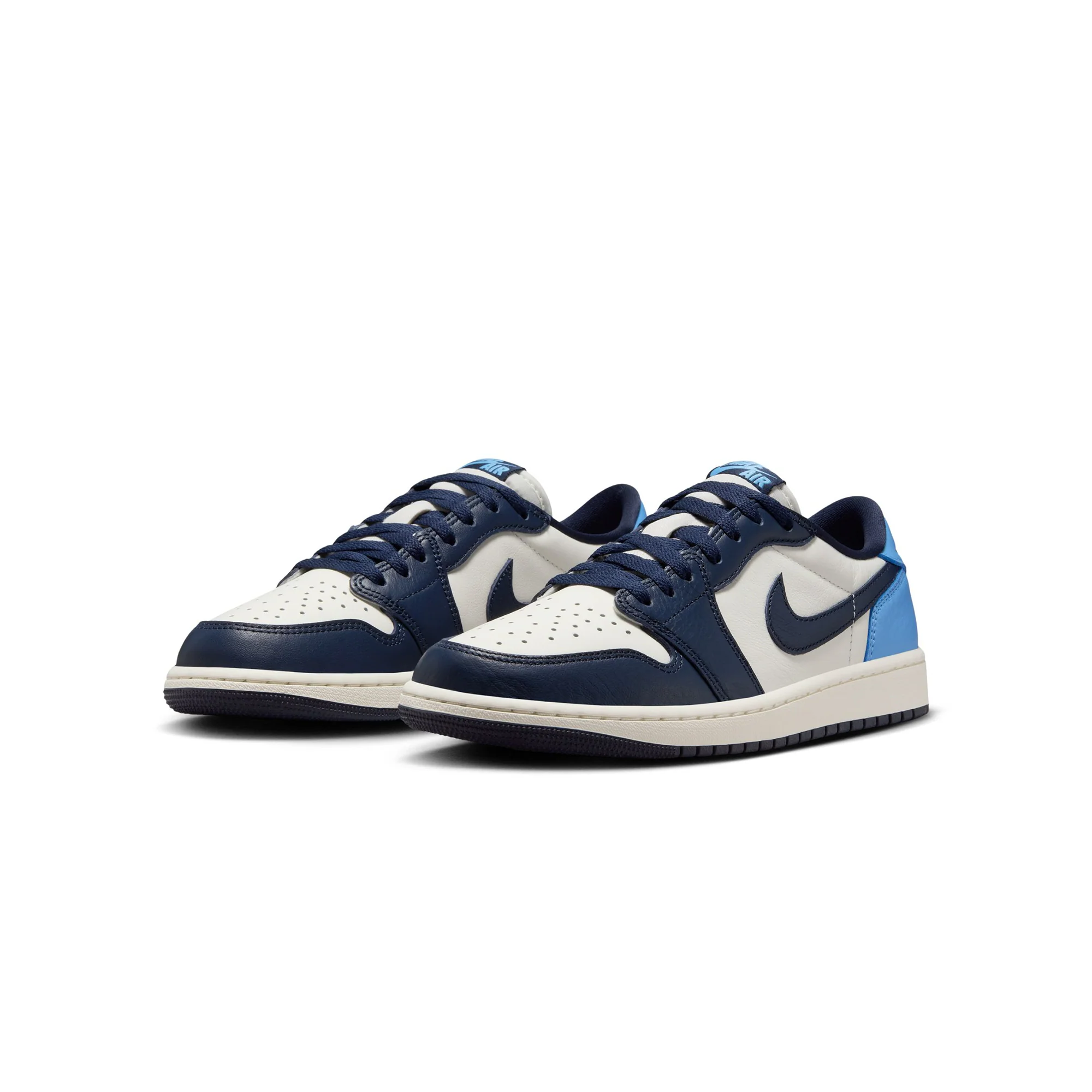 Air Jordan 1 Mens Low OG "Obsidian" Shoes - Image 2