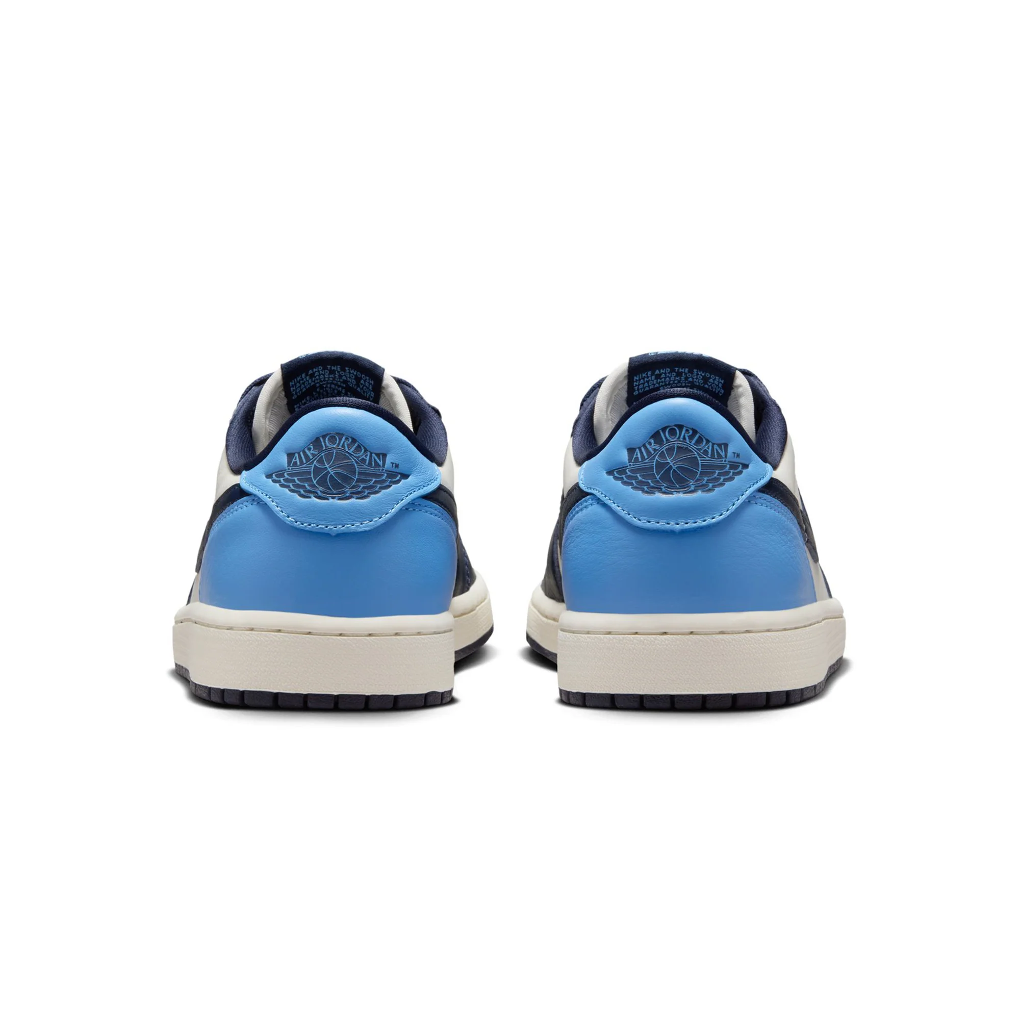 Air Jordan 1 Mens Low OG "Obsidian" Shoes - Image 3