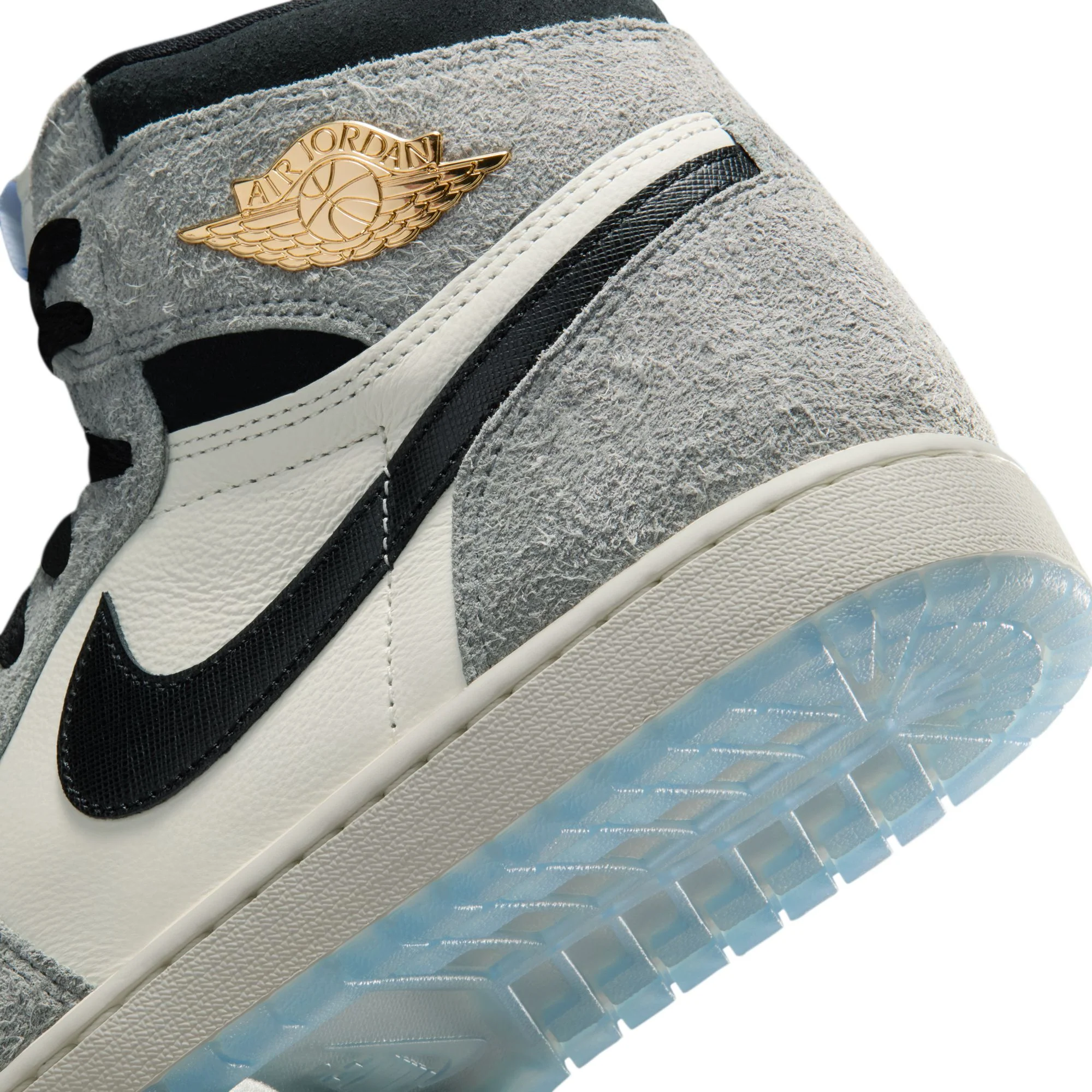 Air Jordan 1 Mens Retro High OG "Cool Grey" Shoes - Image 4