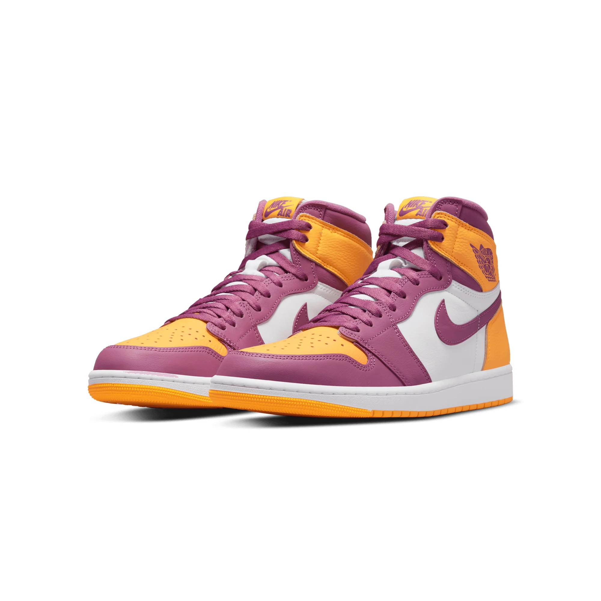 Air Jordan Mens 1 Retro High OG Brotherhood Shoes - Image 2