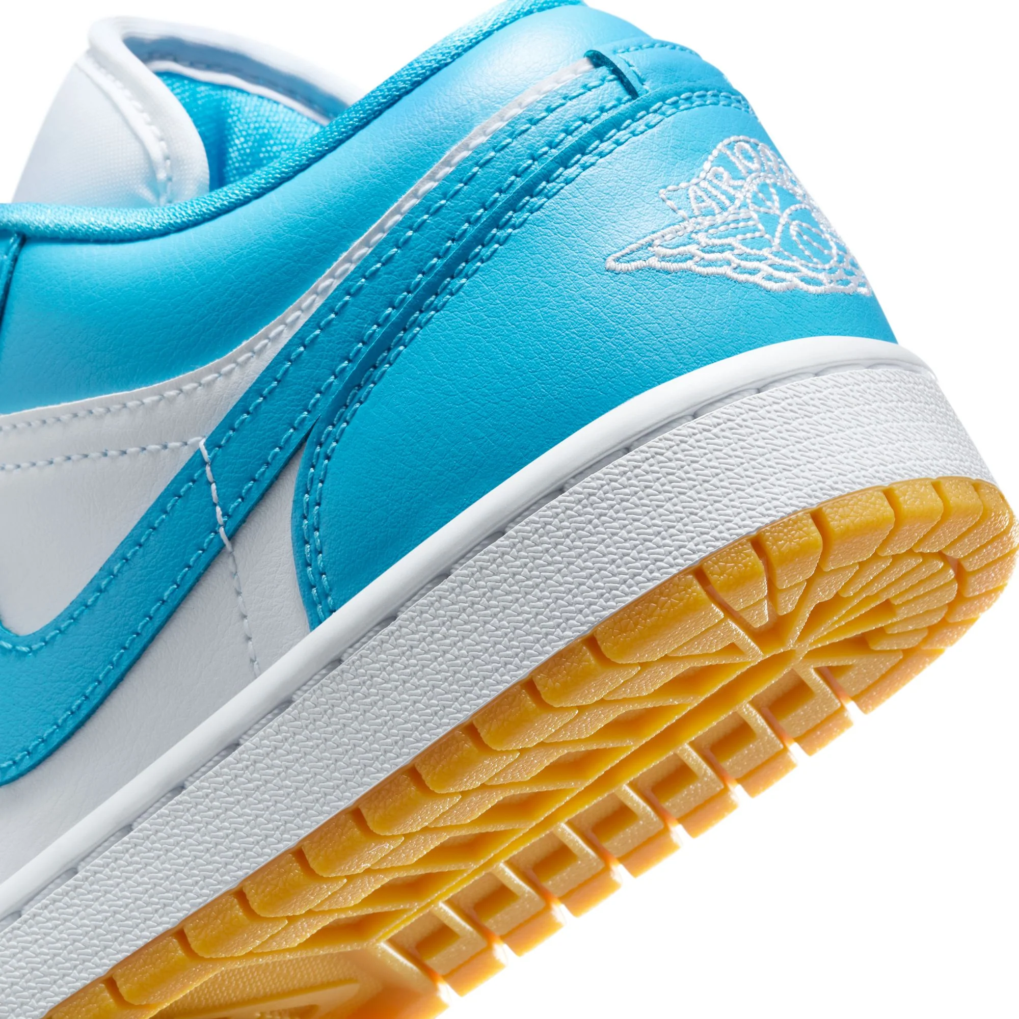 Air Jordan 1 Womens Low "Aquatone" Shoes - Image 4