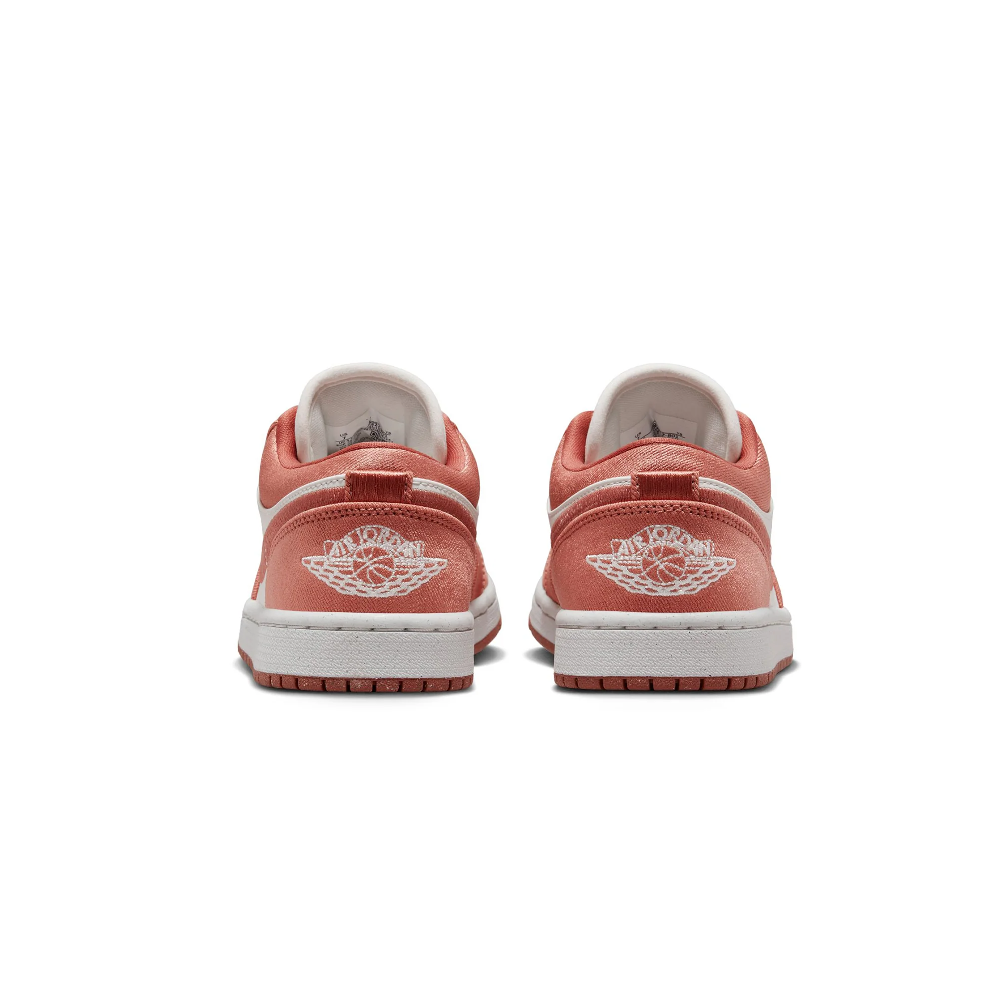 Air Jordan 1 Womens Low SE Shoes 'Orange/Sail' - Image 3