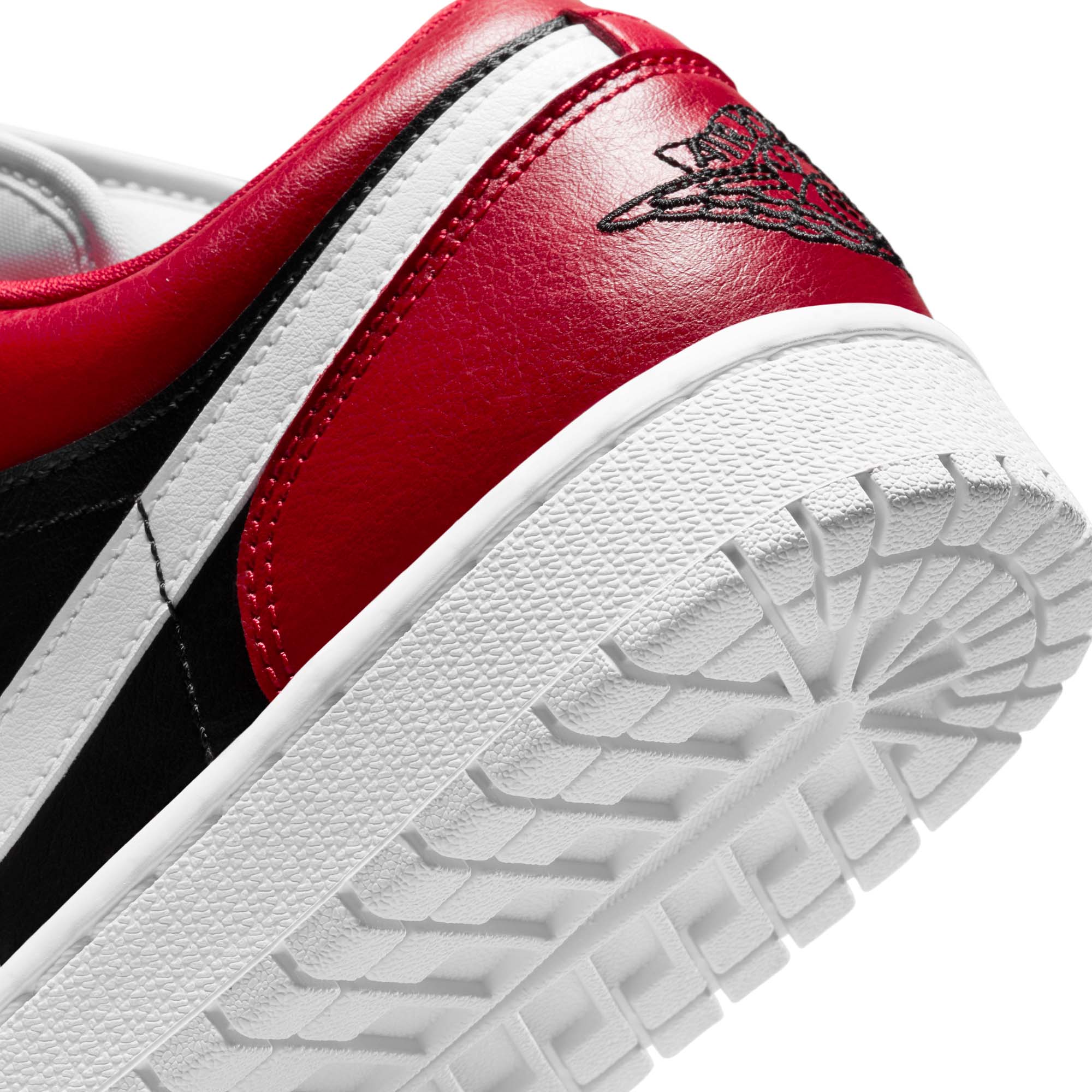 Air Jordan 1 Womens Low Shoes 'Gym Red' - Image 4
